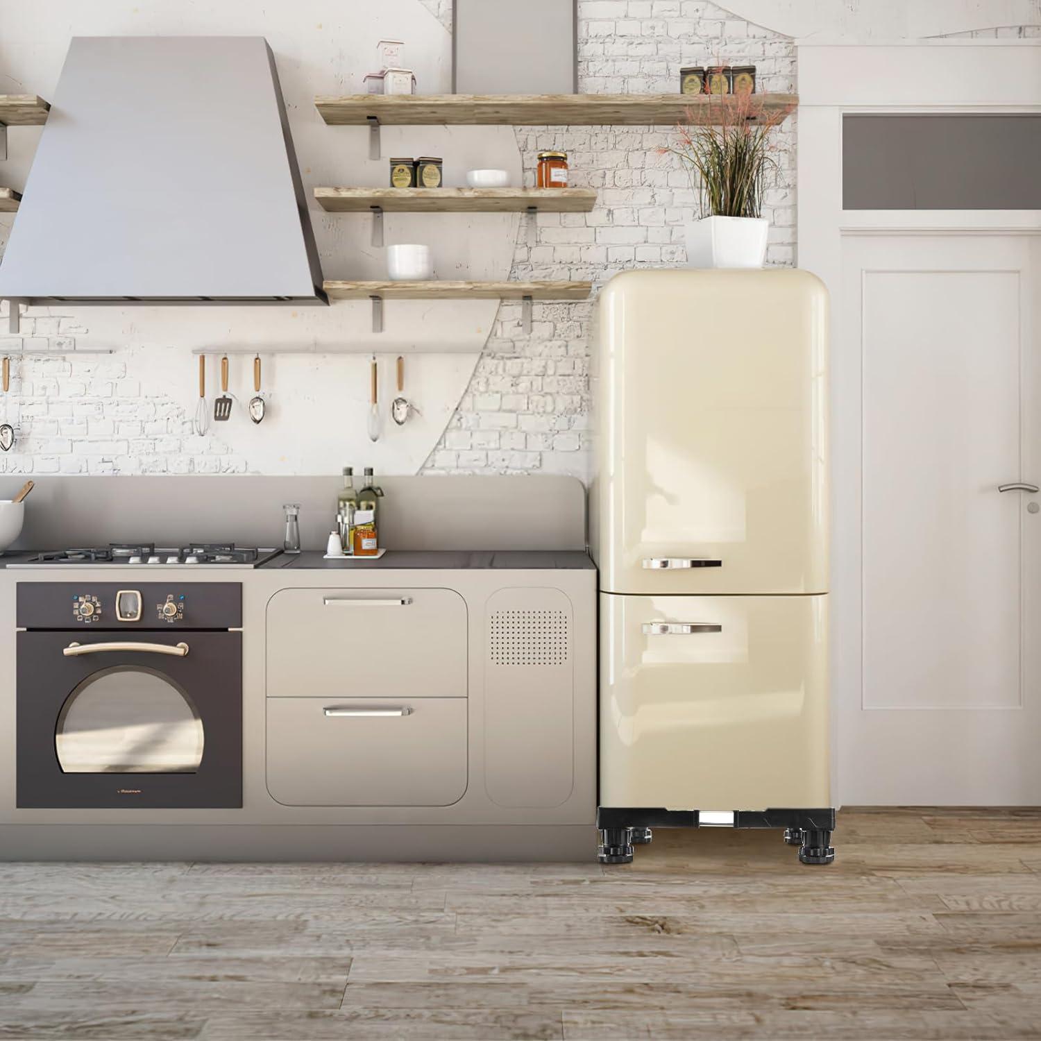 Soporte Ajustable Hacaroa para Mini Nevera y Lavadora 180kg