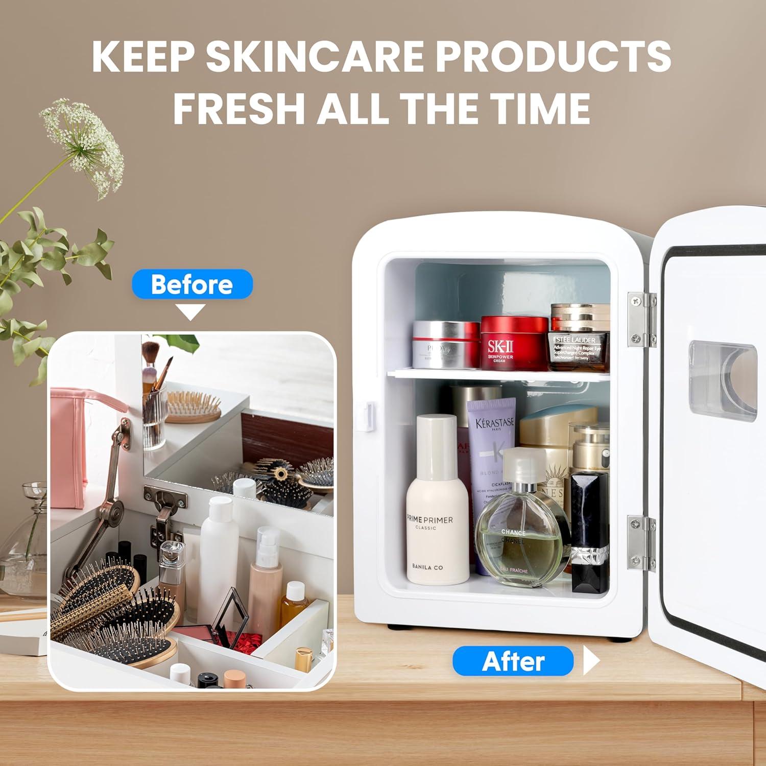 Mini Nevera Portátil Simple Deluxe 4L Calentador y Enfriador