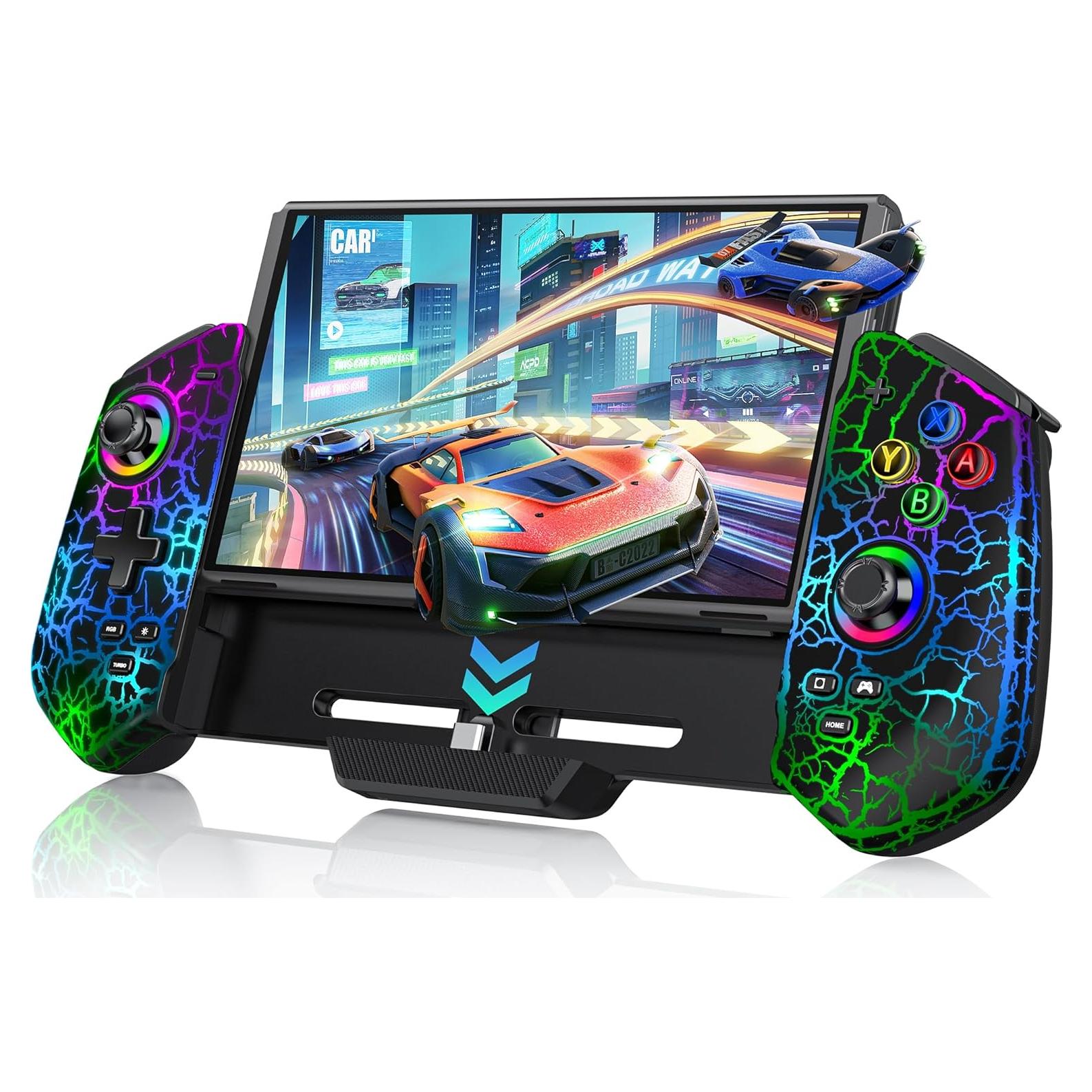 Controlador Pro con Joystick Hall para Nintendo Switch Negro