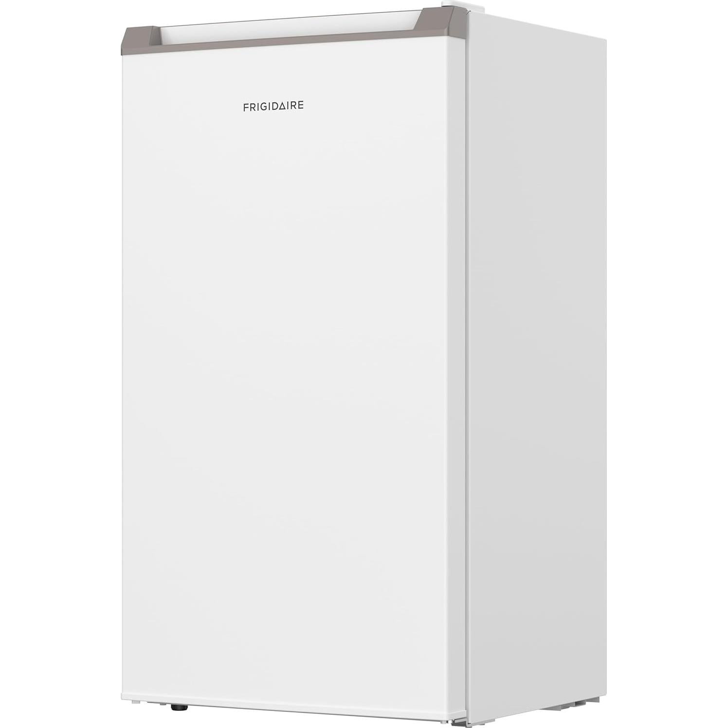 Frigidaire Mini Refrigerator, Compact Freezer Compartment, Adjustable Thermostat Control, Reversible Door, Contemporary Series, 3.2 cu ft, White
