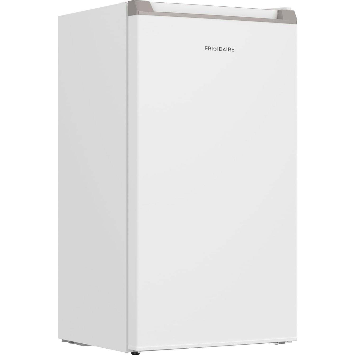 Frigidaire Mini Refrigerator, Compact Freezer Compartment, Adjustable Thermostat Control, Reversible Door, Contemporary Series, 3.2 cu ft, White