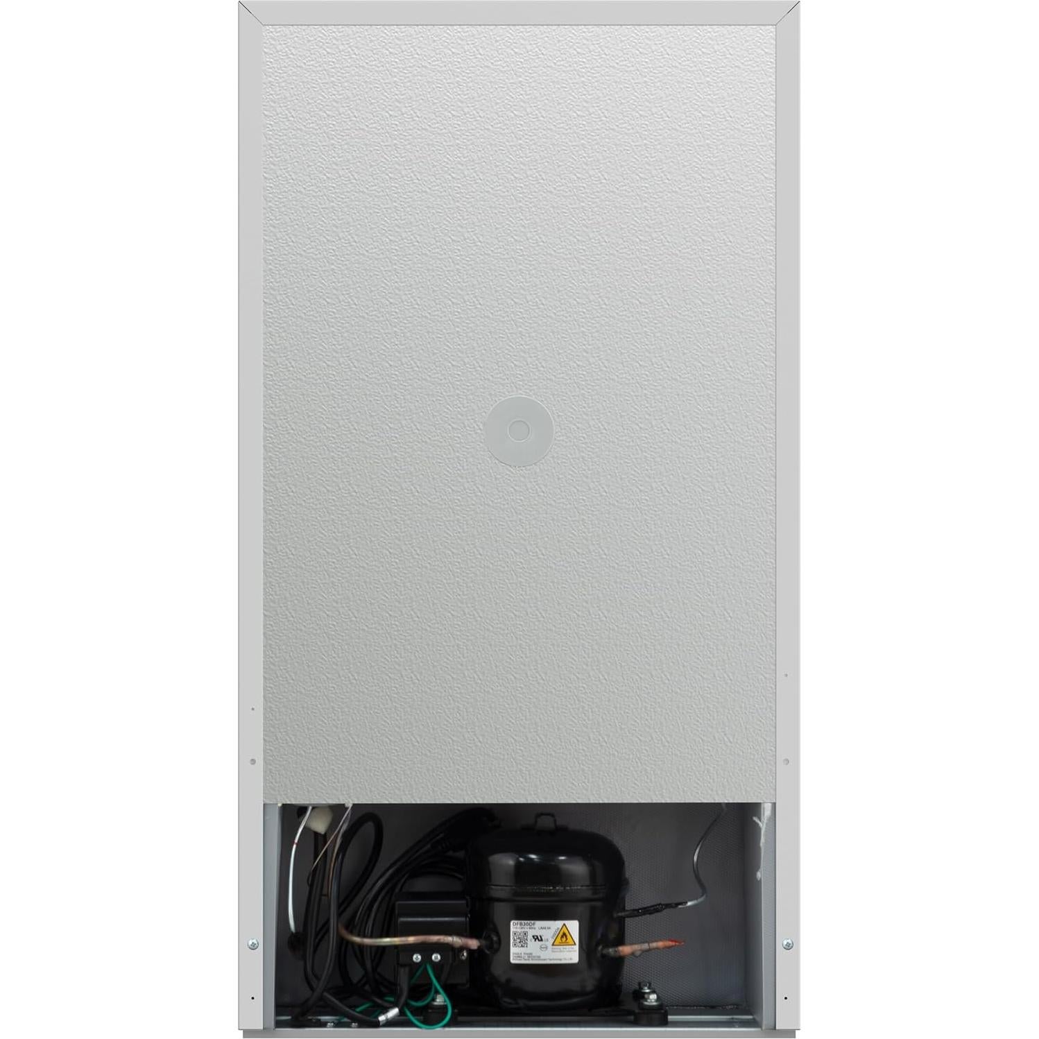 Frigidaire Mini Refrigerator, Compact Freezer Compartment, Adjustable Thermostat Control, Reversible Door, Contemporary Series, 3.2 cu ft, White