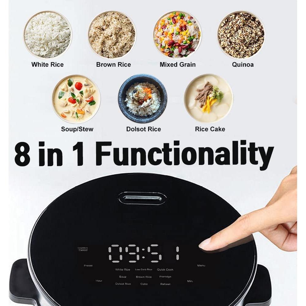 Olla Arrocera Mini Banu Digital 3 Tazas Baja en Carbohidratos