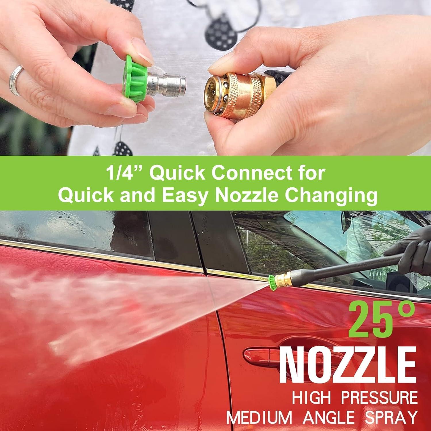 Pistola de Agua BEAR FORCE con Manguera 9.75m y Boquilla