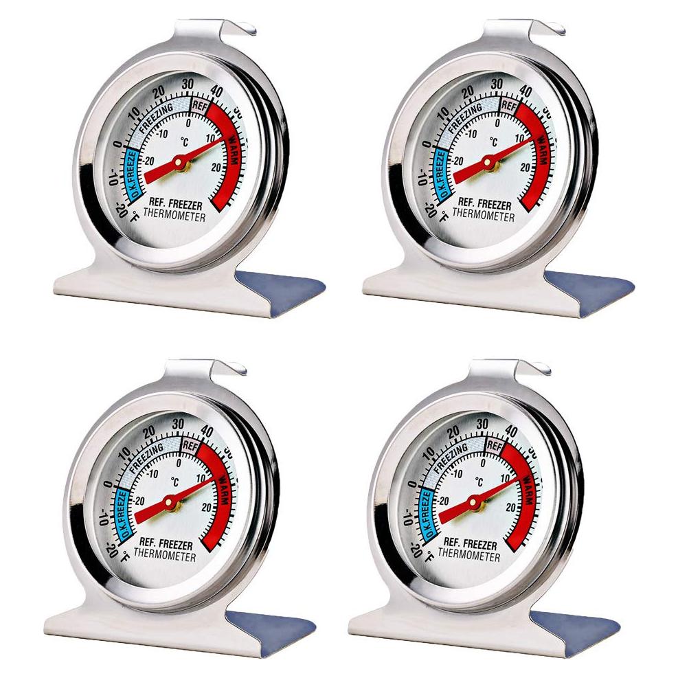 Termómetro Analógico para Refrigerador y Congelador LinkDm - 4 Piezas