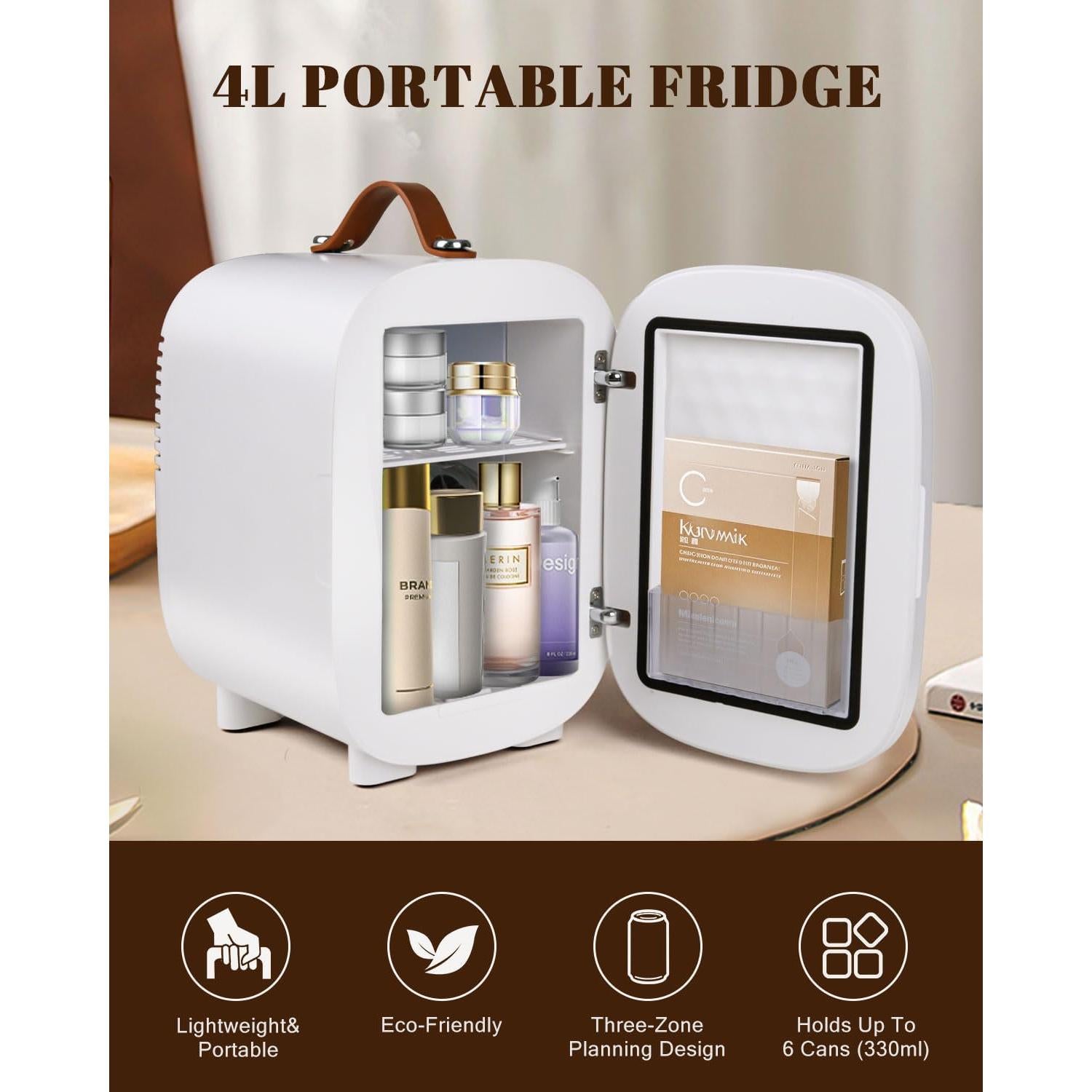 Mini Nevera Portátil FANSEXPERT 4L Enfriador y Calentador