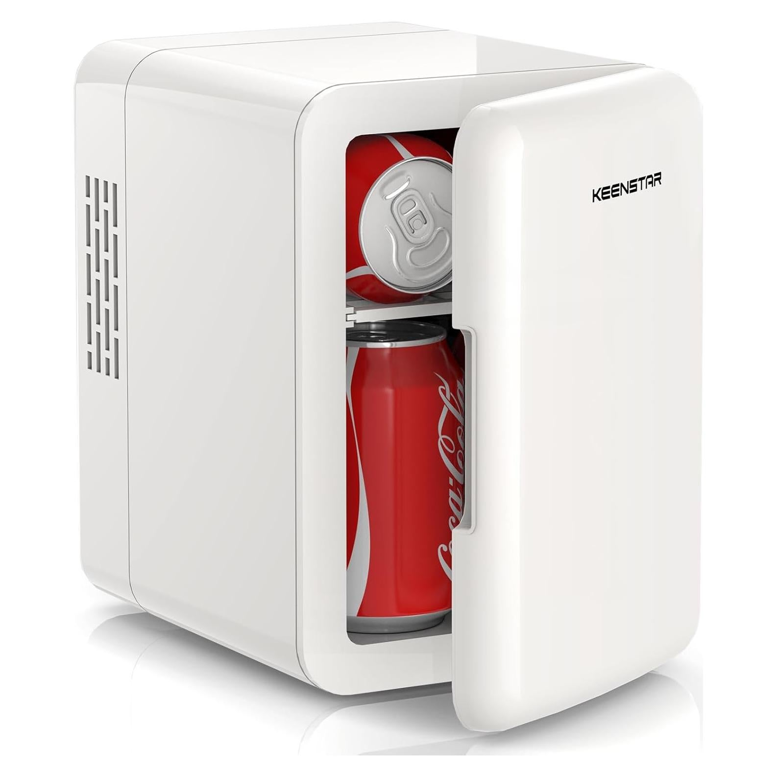 Mini Nevera 4L KEENSTAR KM-12 Enfriador y Calentador Blanco