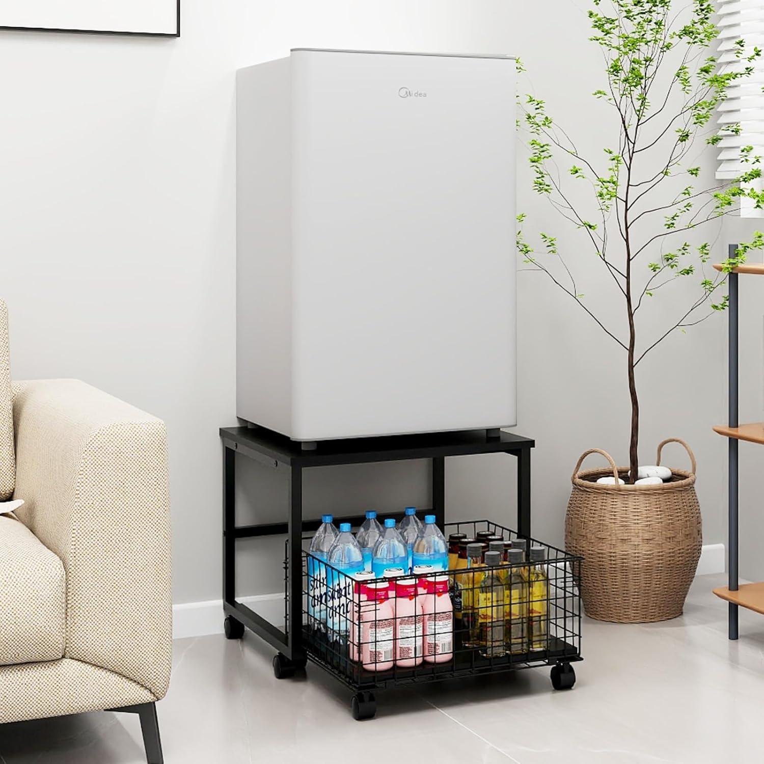 Soporte para Mini Refrigerador PUNCIA 50x50cm con Ruedas