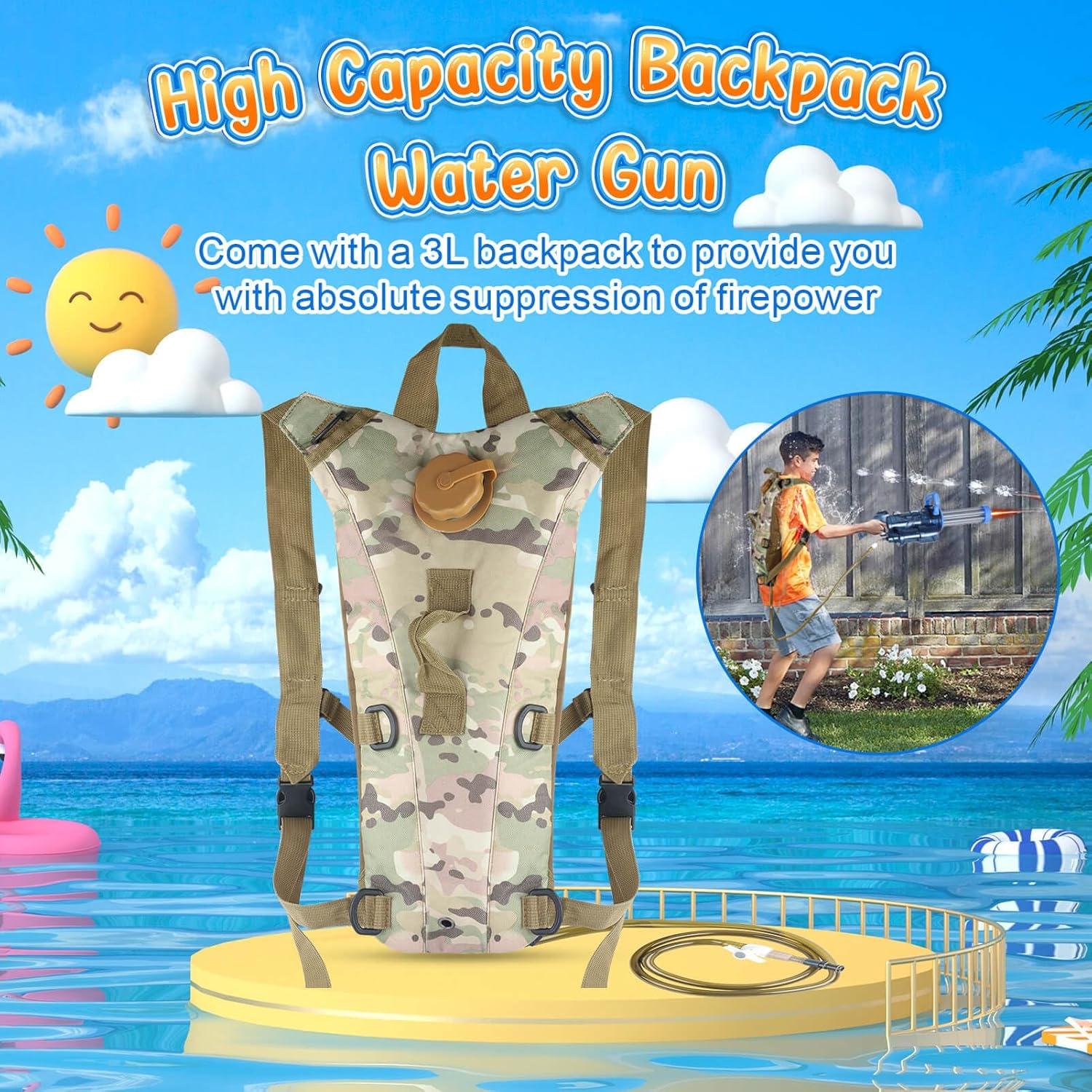 Pistola de Agua Eléctrica DEKILEA Gatling 2,33 kg 10,97 m