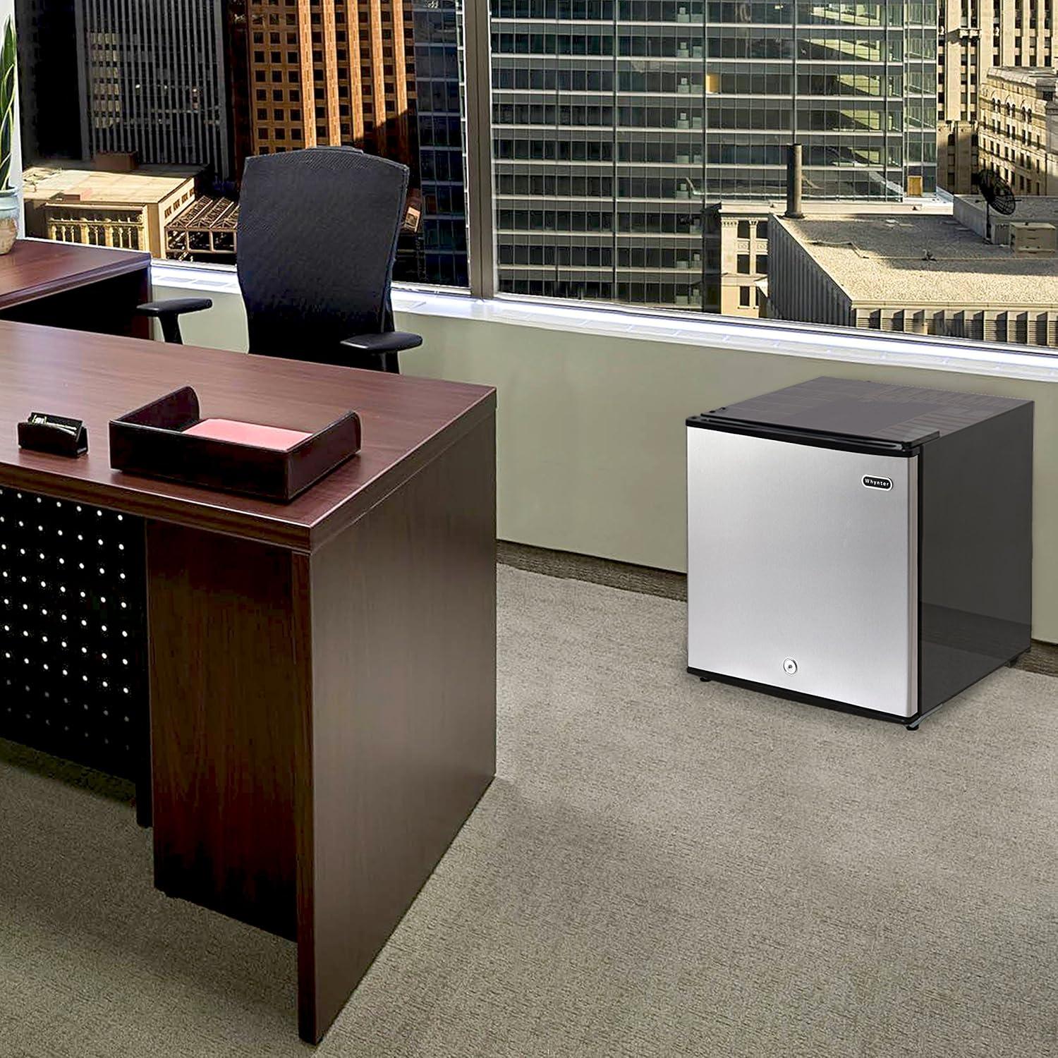 Congelador Vertical Pequeño Whynter CUF-112SS 1.1 Pies³ Acero Inoxidable