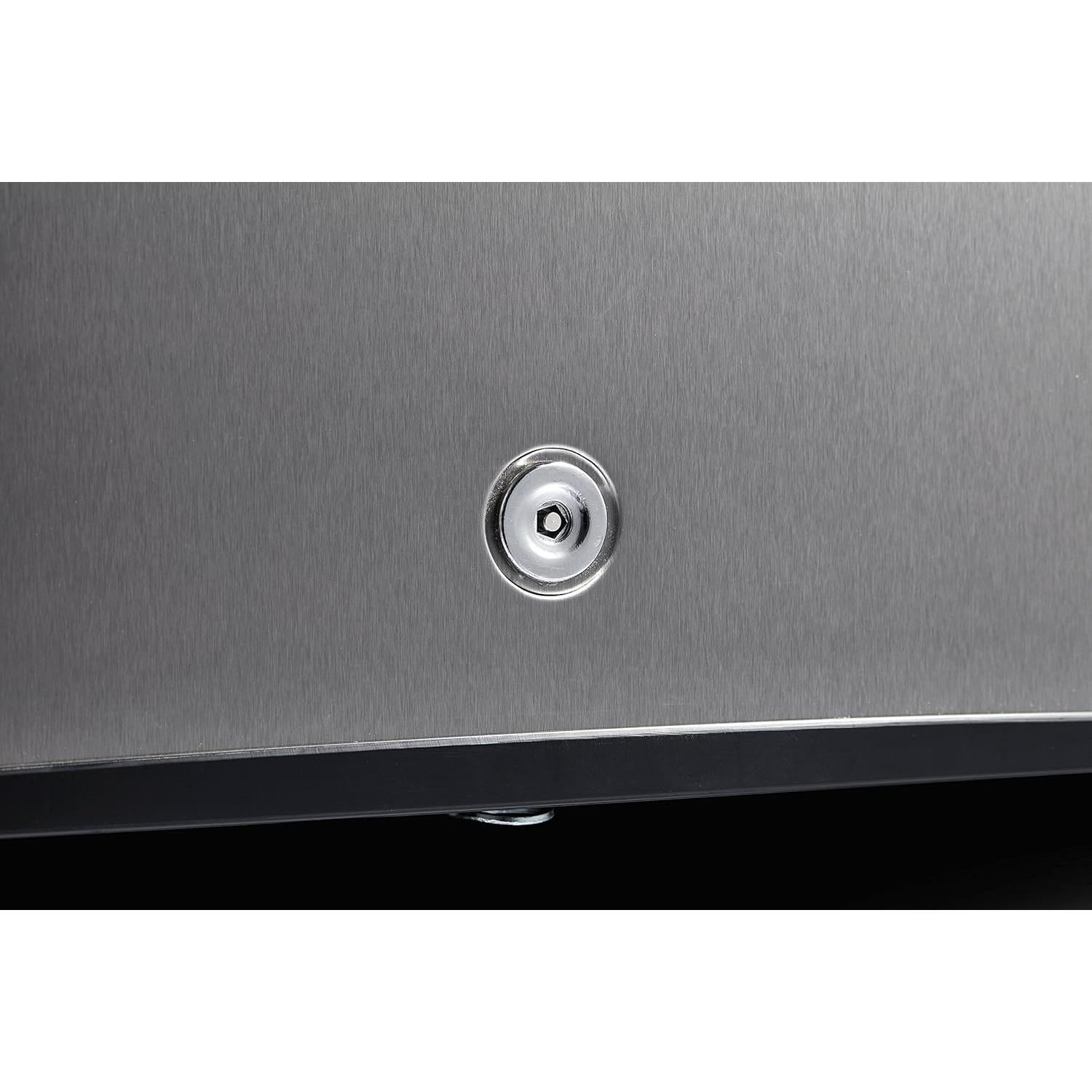 Congelador Vertical Pequeño Whynter CUF-112SS 1.1 Pies³ Acero Inoxidable