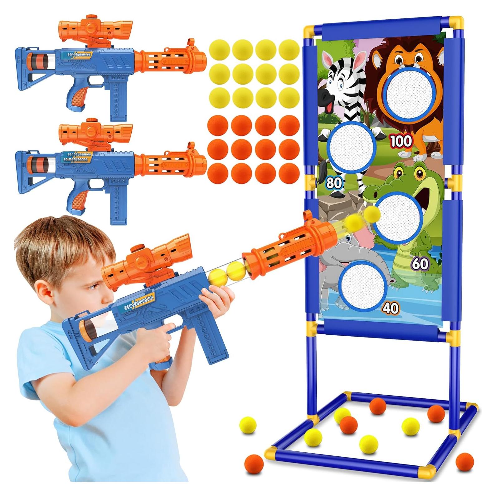 Juguete de Tiro KKONES M002 con 24 Balas de Espuma