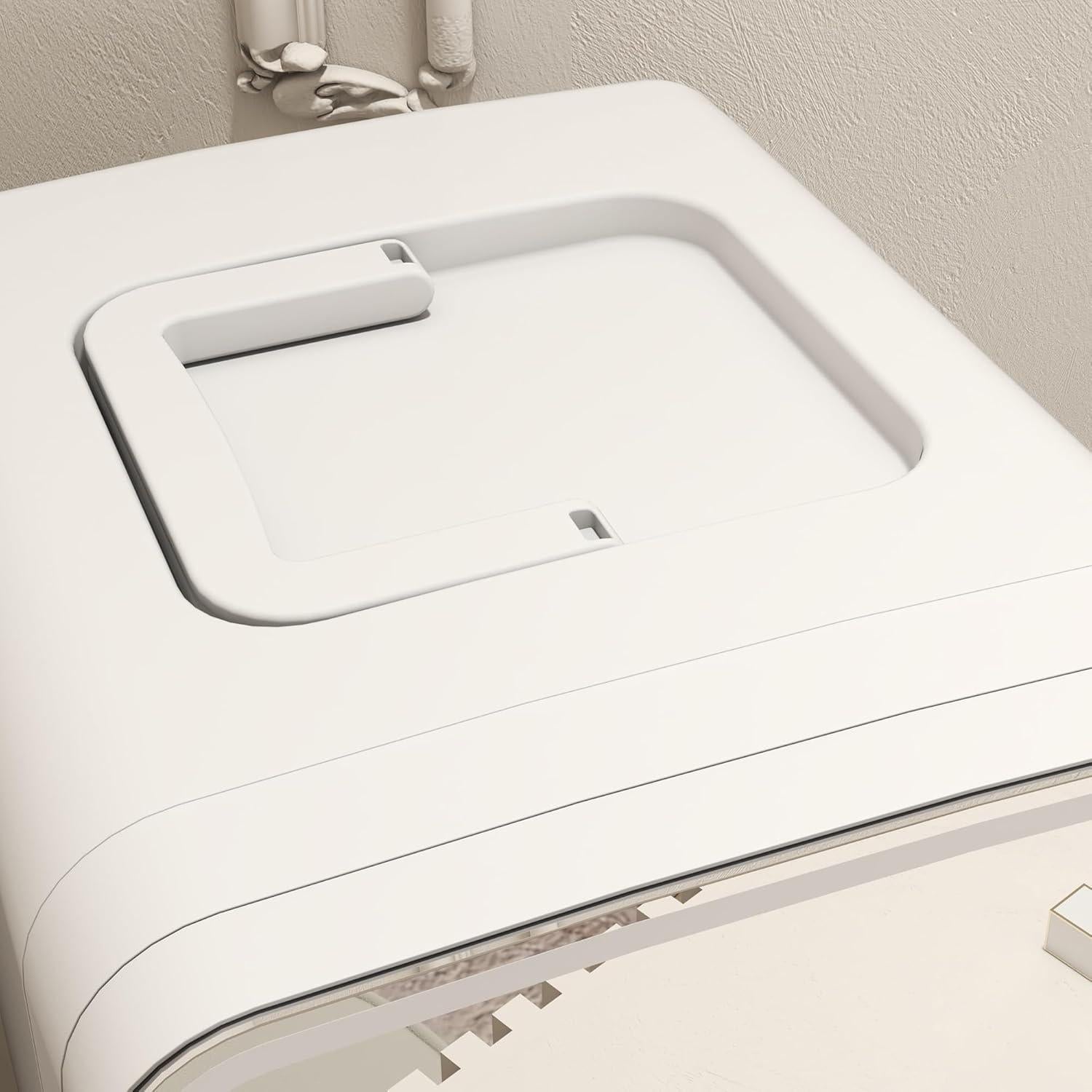 Mini Nevera HOMCOM 10L con Espejo LED para Cuidado de Piel