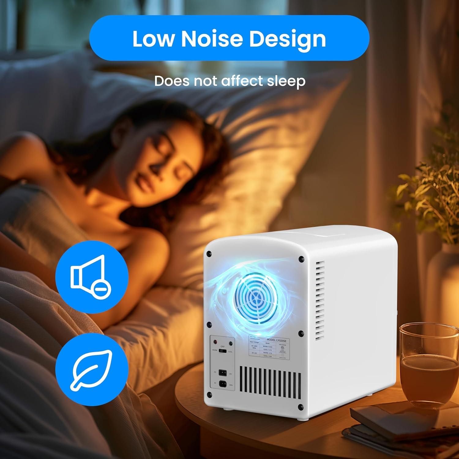 Mini Nevera Portátil Simple Deluxe 6L Ecológica Calentador y Enfriador