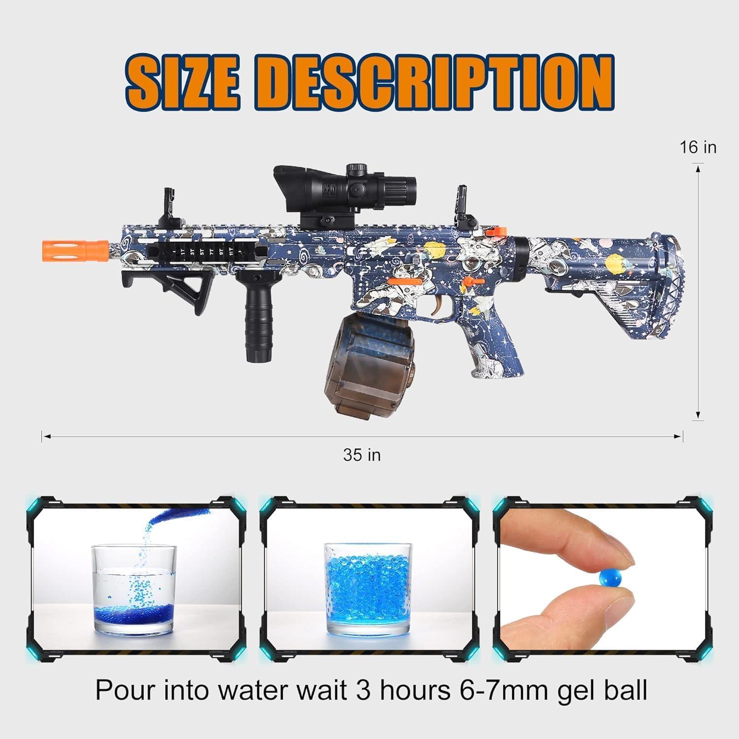 Blaster de Bolas de Gel Eléctrico ALLROAD XKSDQ 500 Disparos