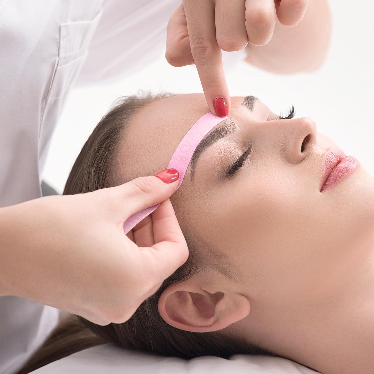 Kit de Cera 600 Pcs Leelosp - 400 Tiras y 200 Palitos Rosa