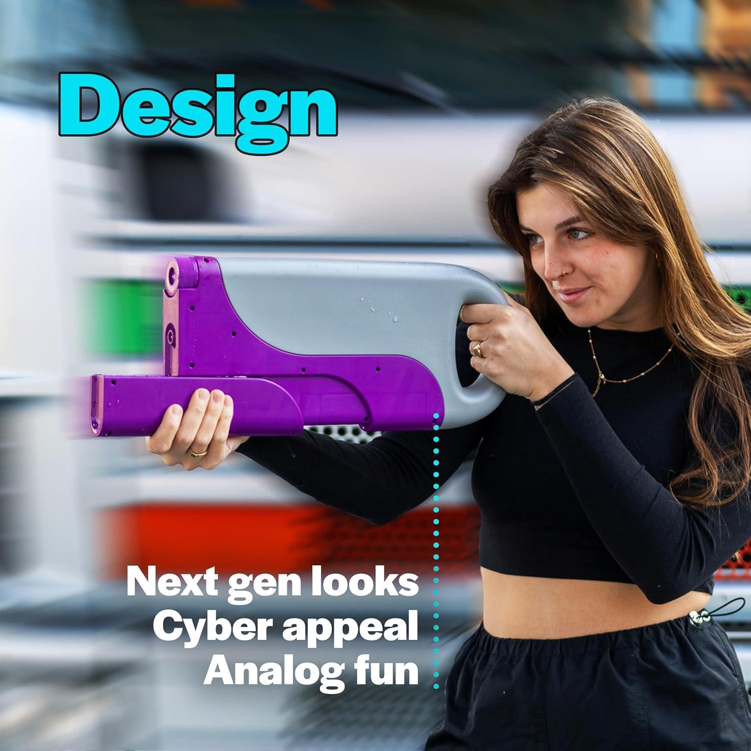 Pistola de Agua Incog Team Magnus 1200 CC 9,75 m Rojo