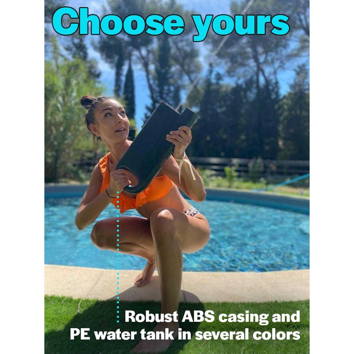 Pistola de Agua Incog Team Magnus 1200 CC 9,75 m Rojo