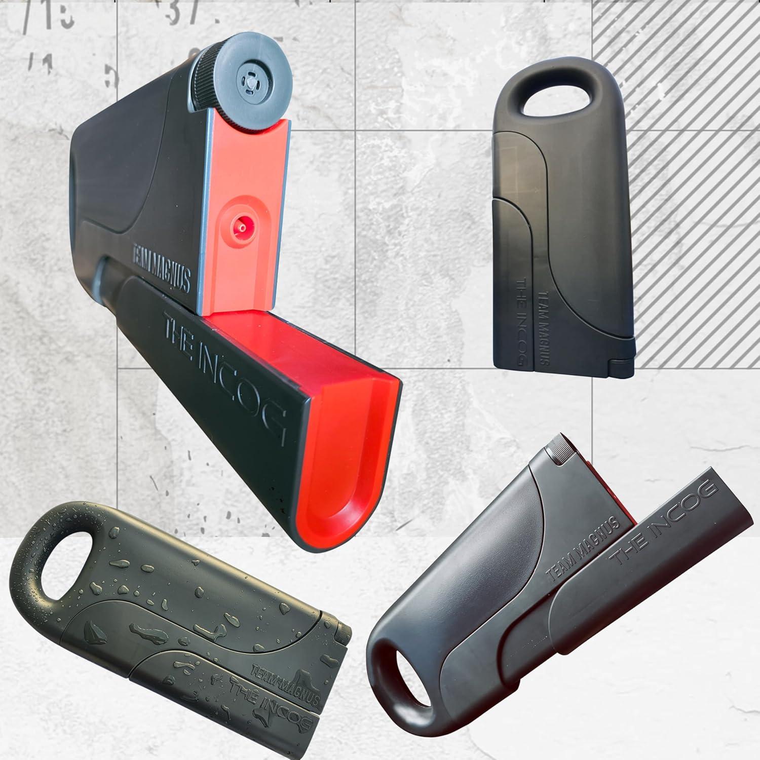 Pistola de Agua Incog Team Magnus 1200 CC 9,75 m Rojo