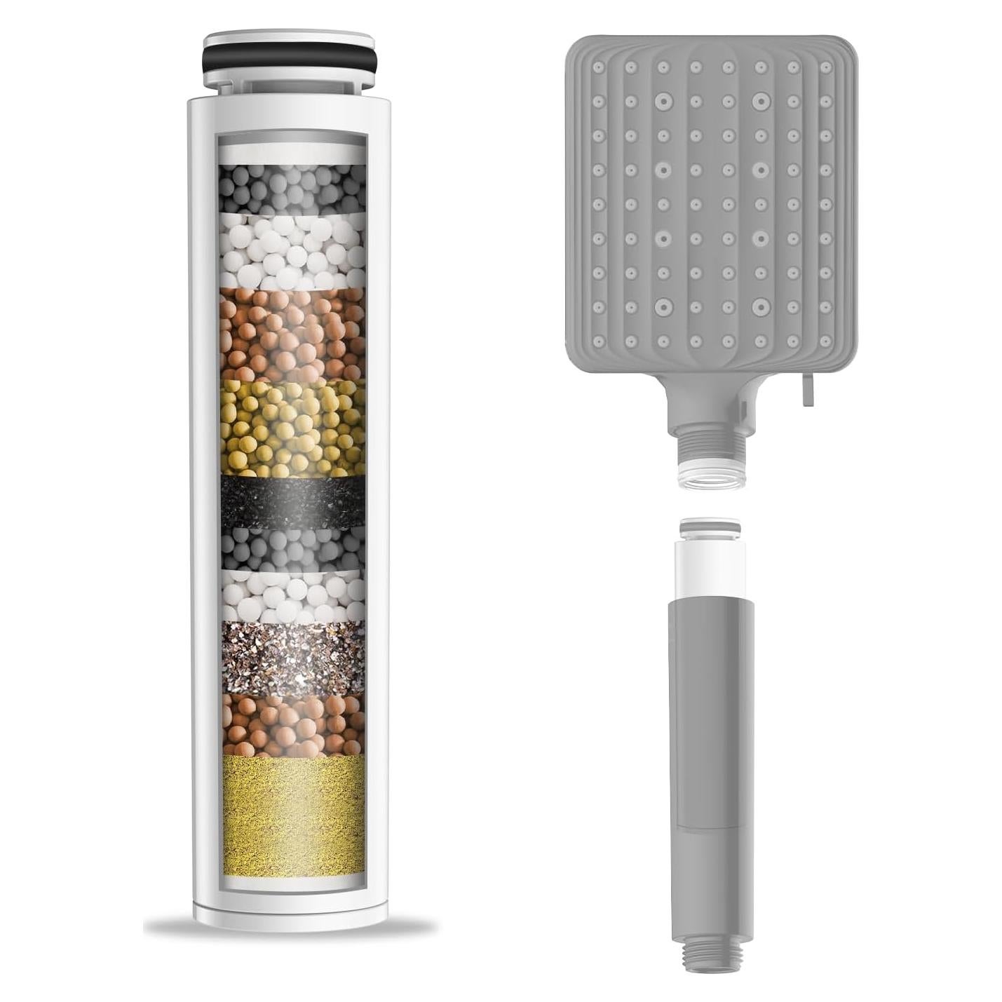 Filtro de Cabezal de Ducha MakeFit S6526 - Reemplazo 1 Paquete