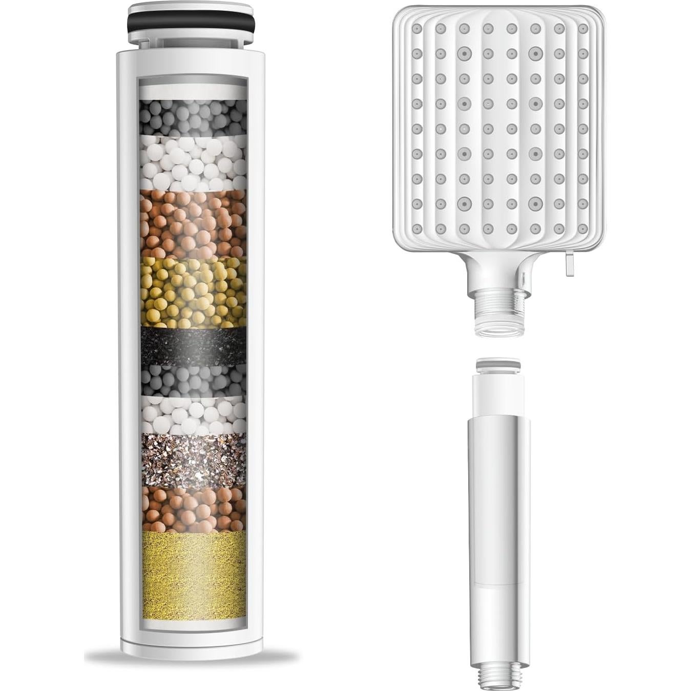 Filtro de Cabezal de Ducha MakeFit S6526 - Reemplazo 1 Paquete