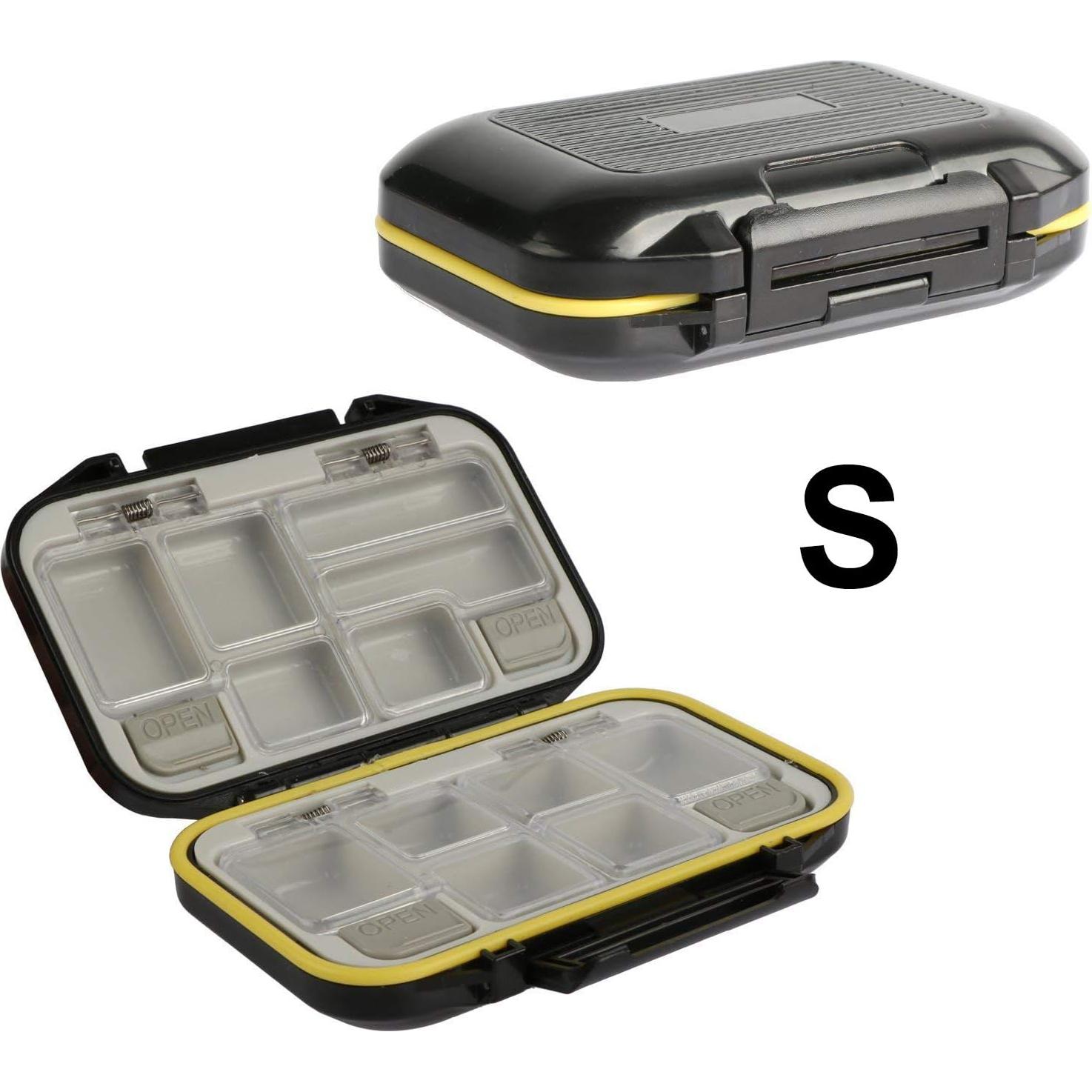 Caja de Cebo Portátil Impermeable LESOVI - Mini 12 Compartimentos