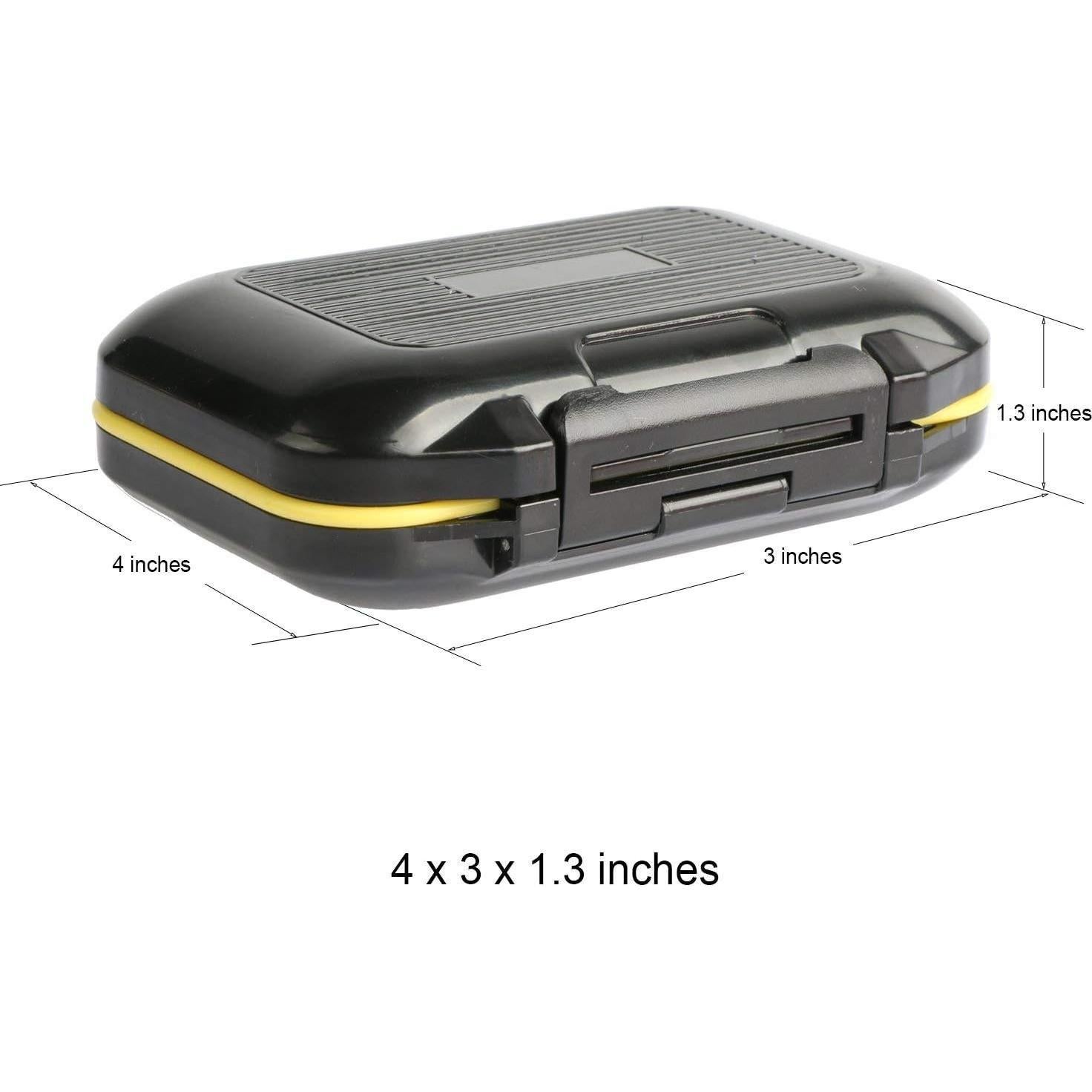 Caja de Cebo Portátil Impermeable LESOVI - Mini 12 Compartimentos