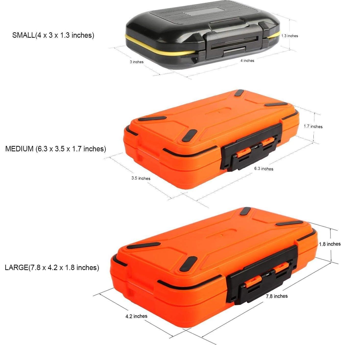 Caja de Cebo Portátil Impermeable LESOVI - Mini 12 Compartimentos