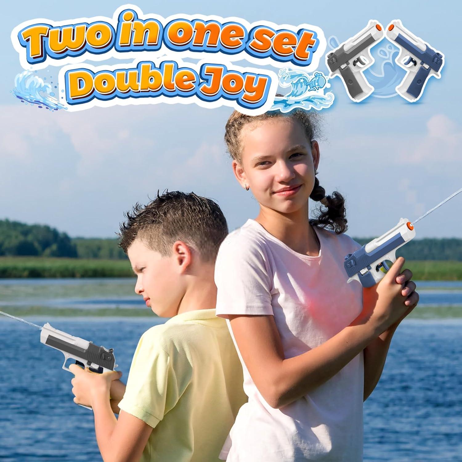Paquete de 2 pistolas de agua COOLFOX - Juguetes para niños