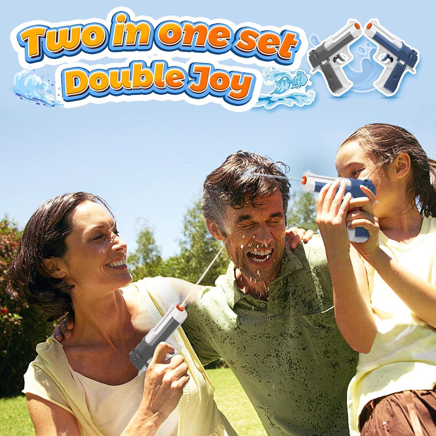 Paquete de 2 pistolas de agua COOLFOX - Juguetes para niños