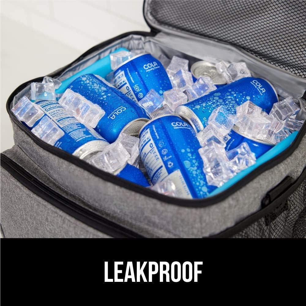 Bolsa de Almuerzo Aislada GORILLA GRIP 15L Gris Claro