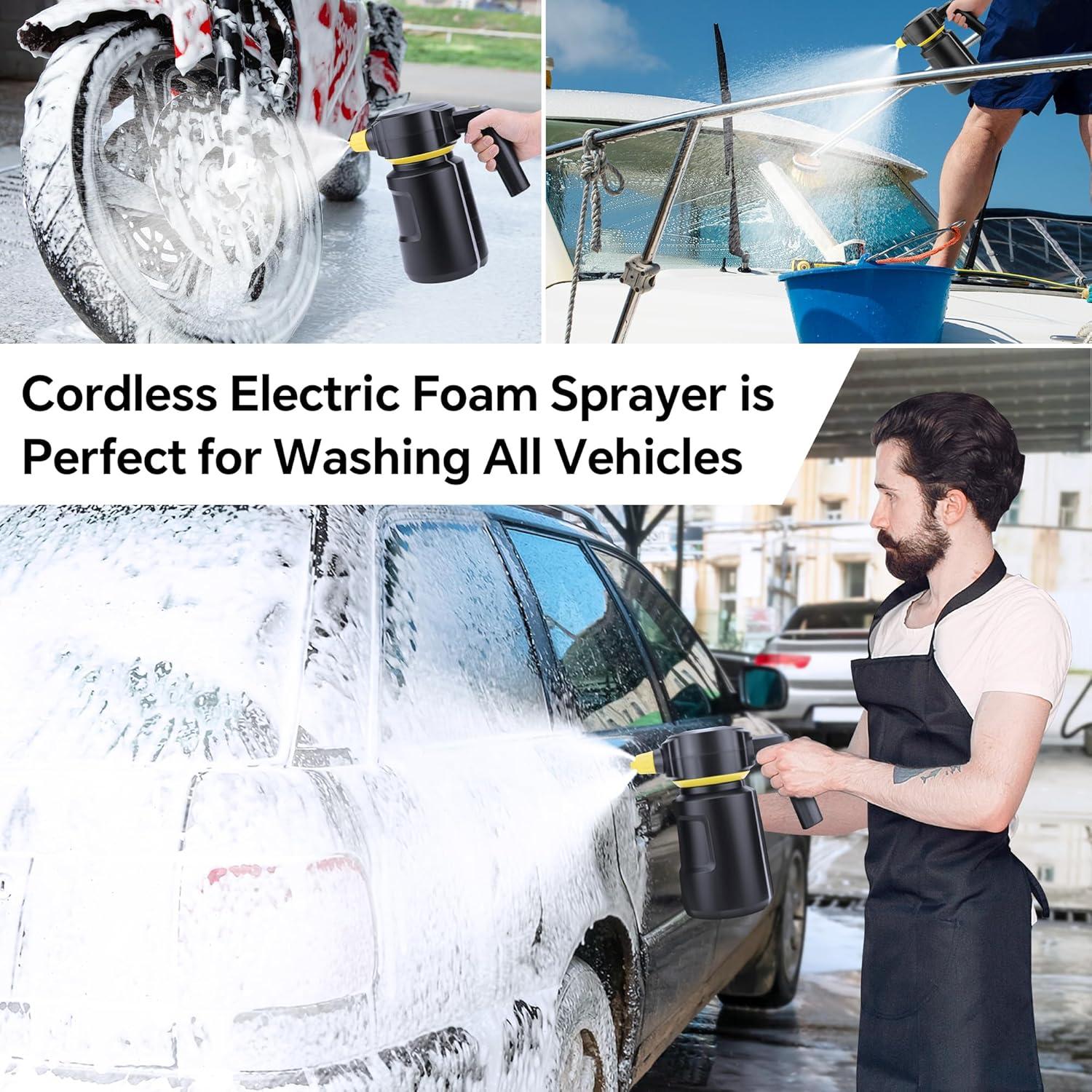 Rociador de Espuma Eléctrico Sylvonette 2L Batería USB-C