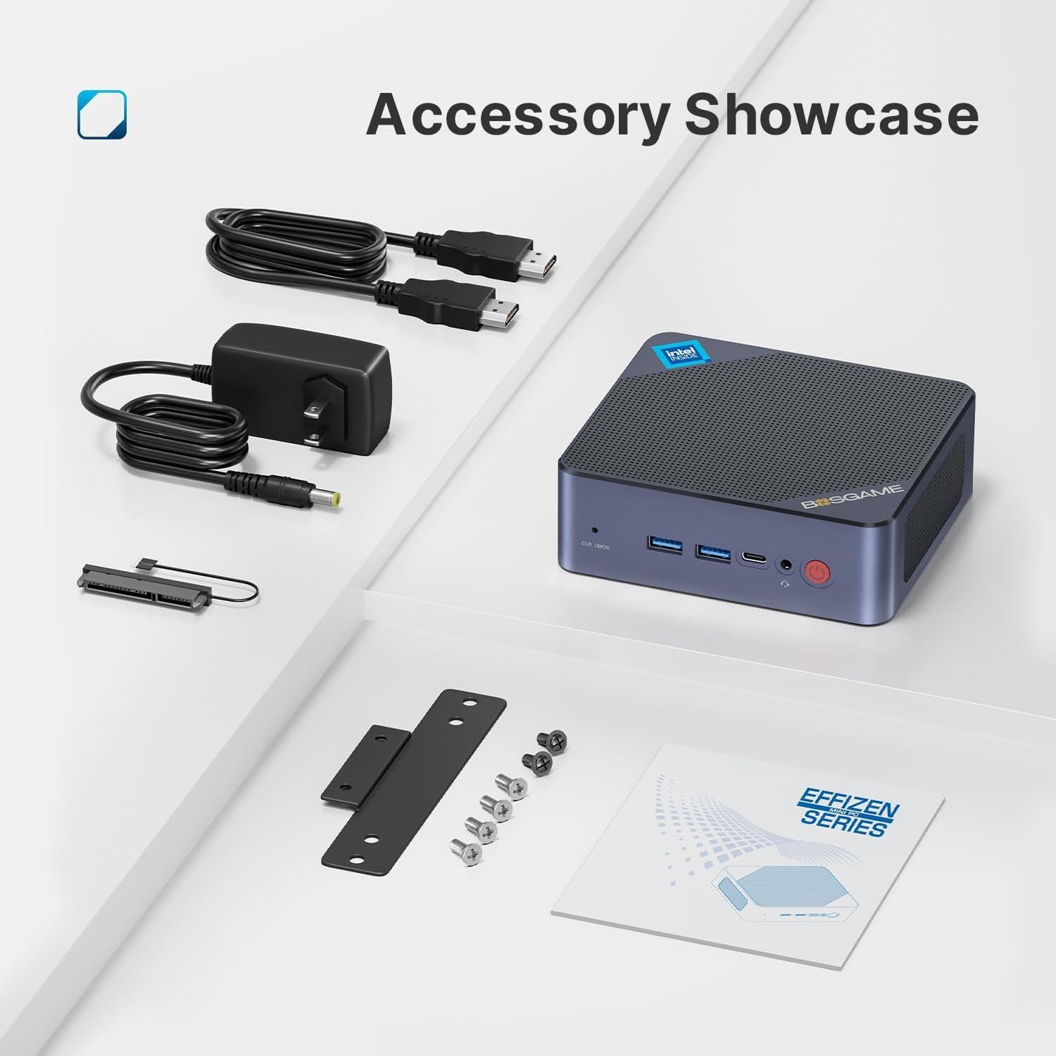 Mini PC BOSGAME B95 Intel 12ª Gen 16GB RAM 512GB SSD