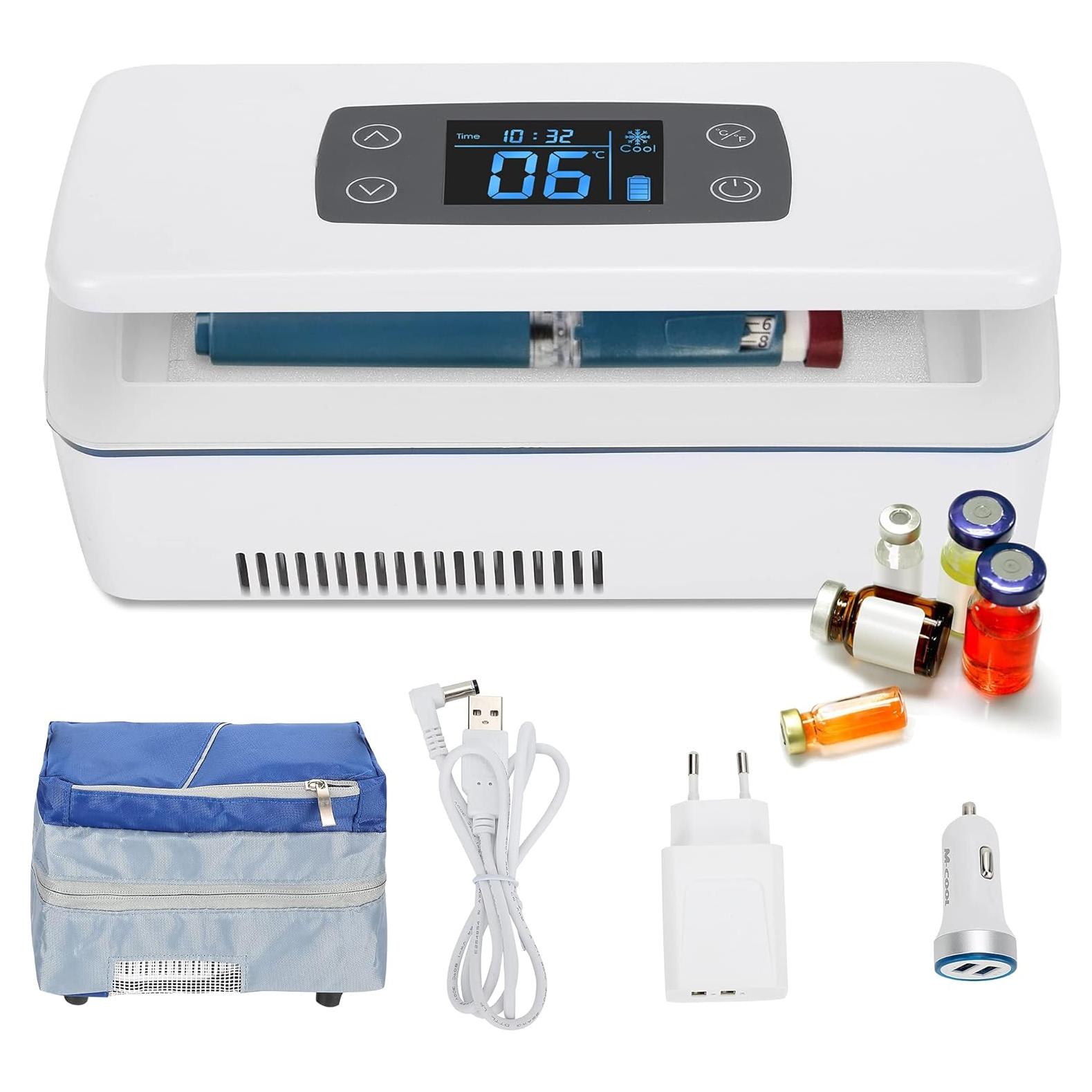 Enfriador Portátil de Insulina CGOLDENWALL CG-CB02 12h