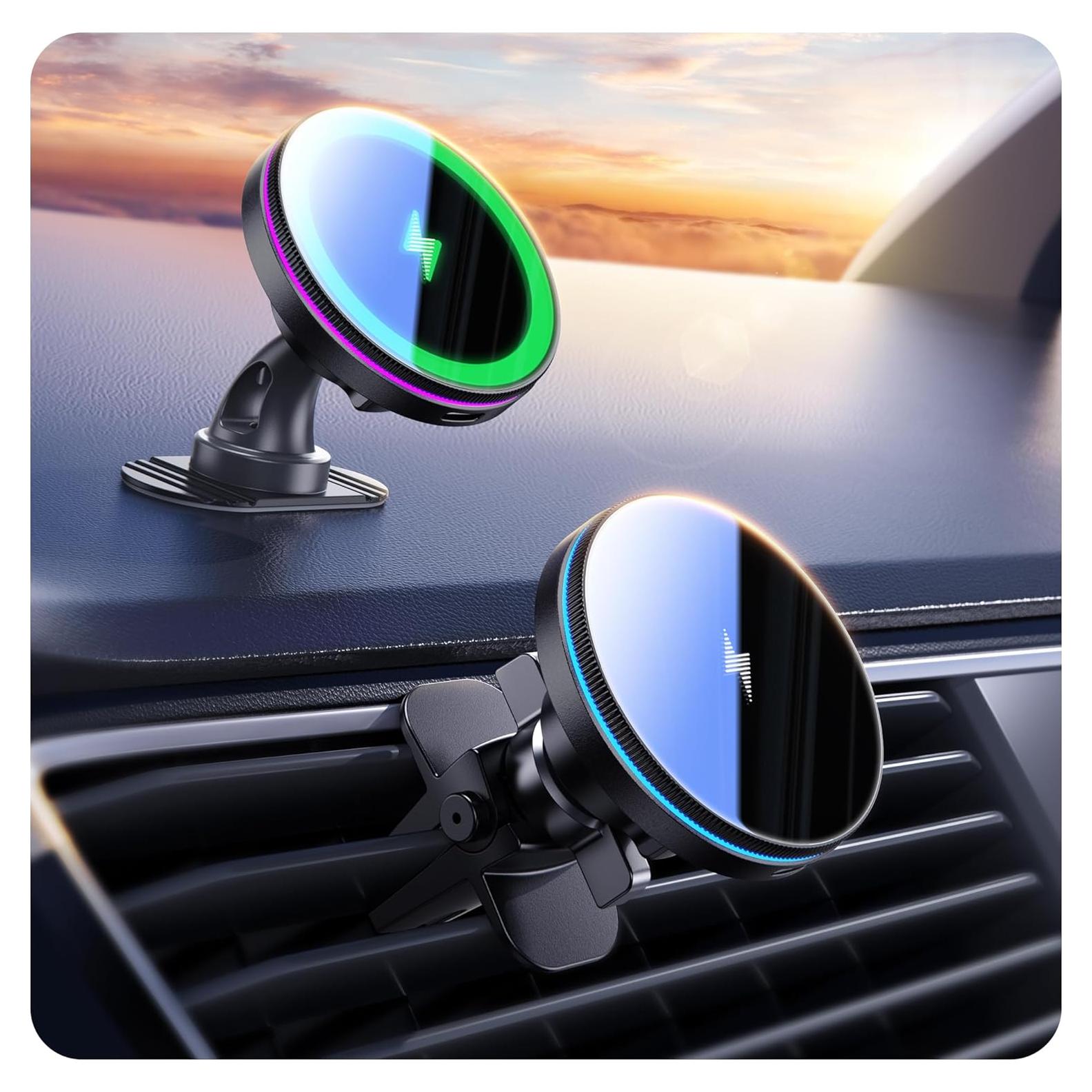 Soporte Cargador Inalámbrico para Auto Beser A30 Magnético 15W