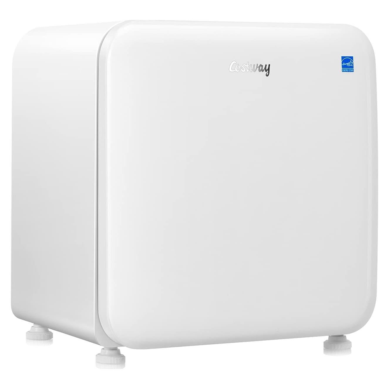 Refrigerador Compacto COSTWAY 1.6 Pies Cúbicos Blanco