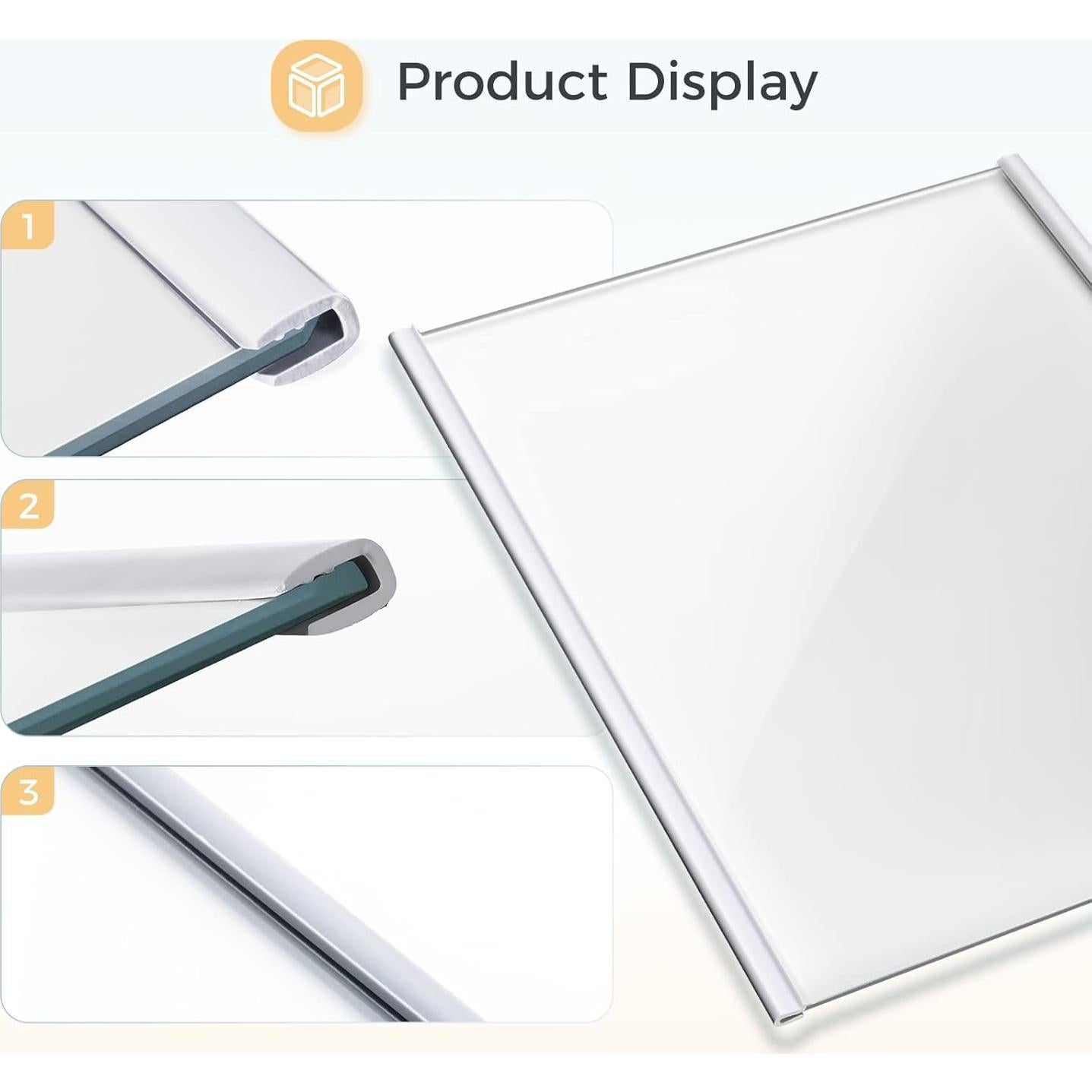 Estante de Vidrio Templado Whirlpool W11130203 29.00x25.10 cm