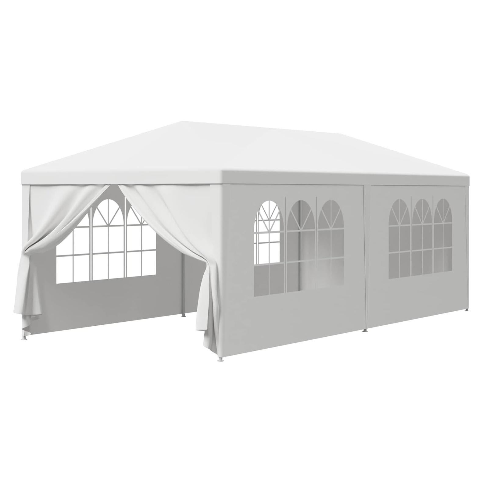 Carpa Gazebo Impermeable Smartxchoices 10x20m con Paredes Removibles