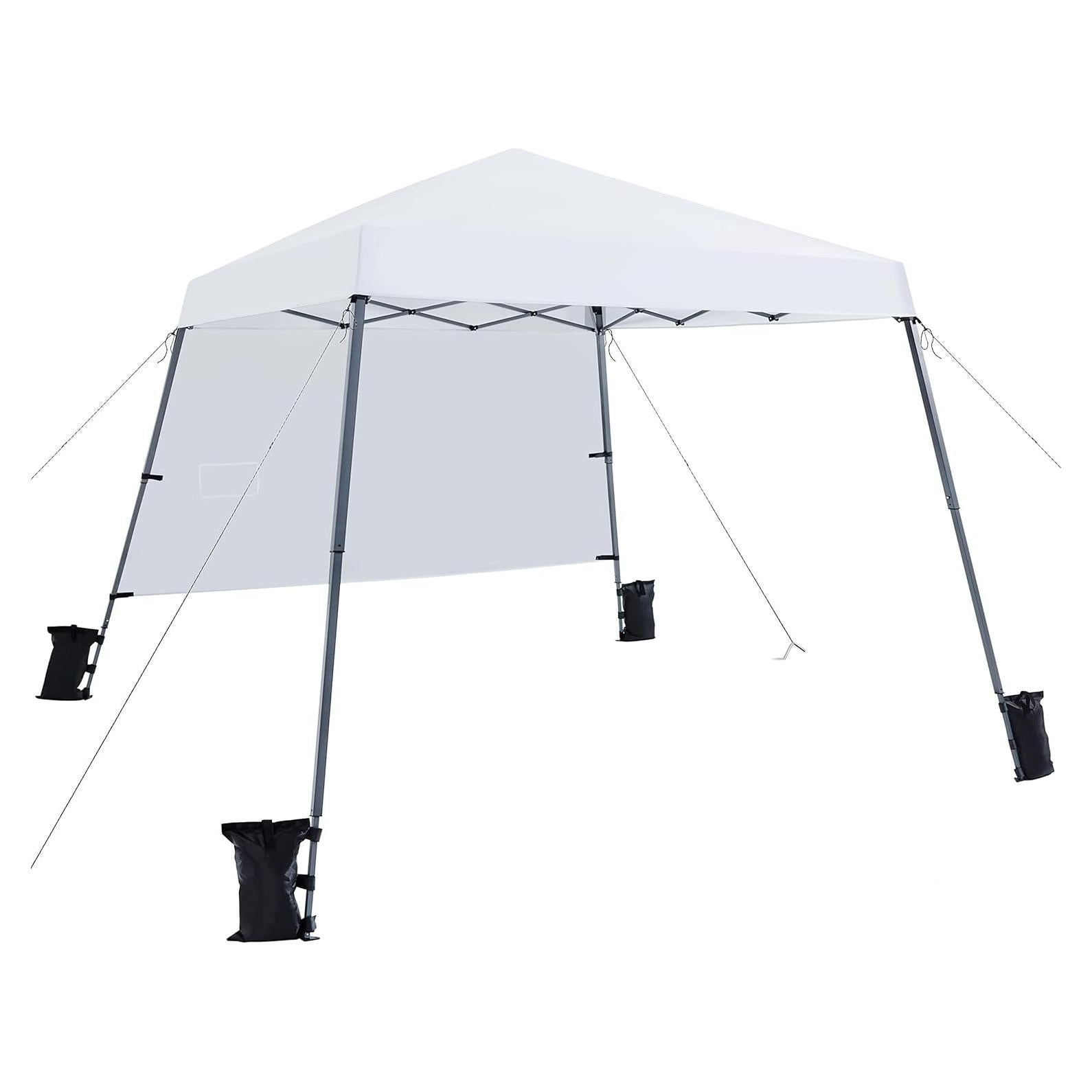Carpa Plegable Pop Up Yaheetech 3.05x3.05m Blanca con Mochila