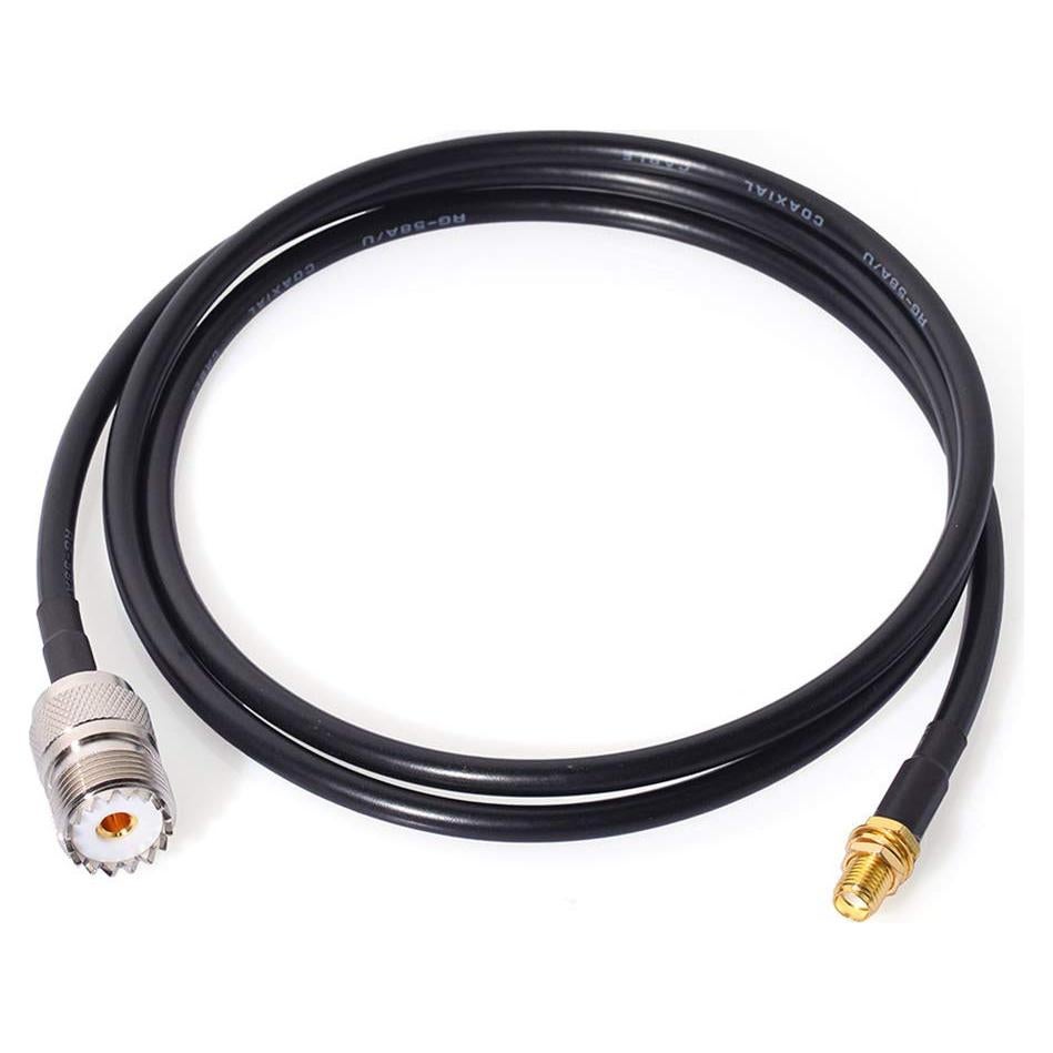 Adaptador Antena Bingfu SMA Femenino a UHF SO239 1m