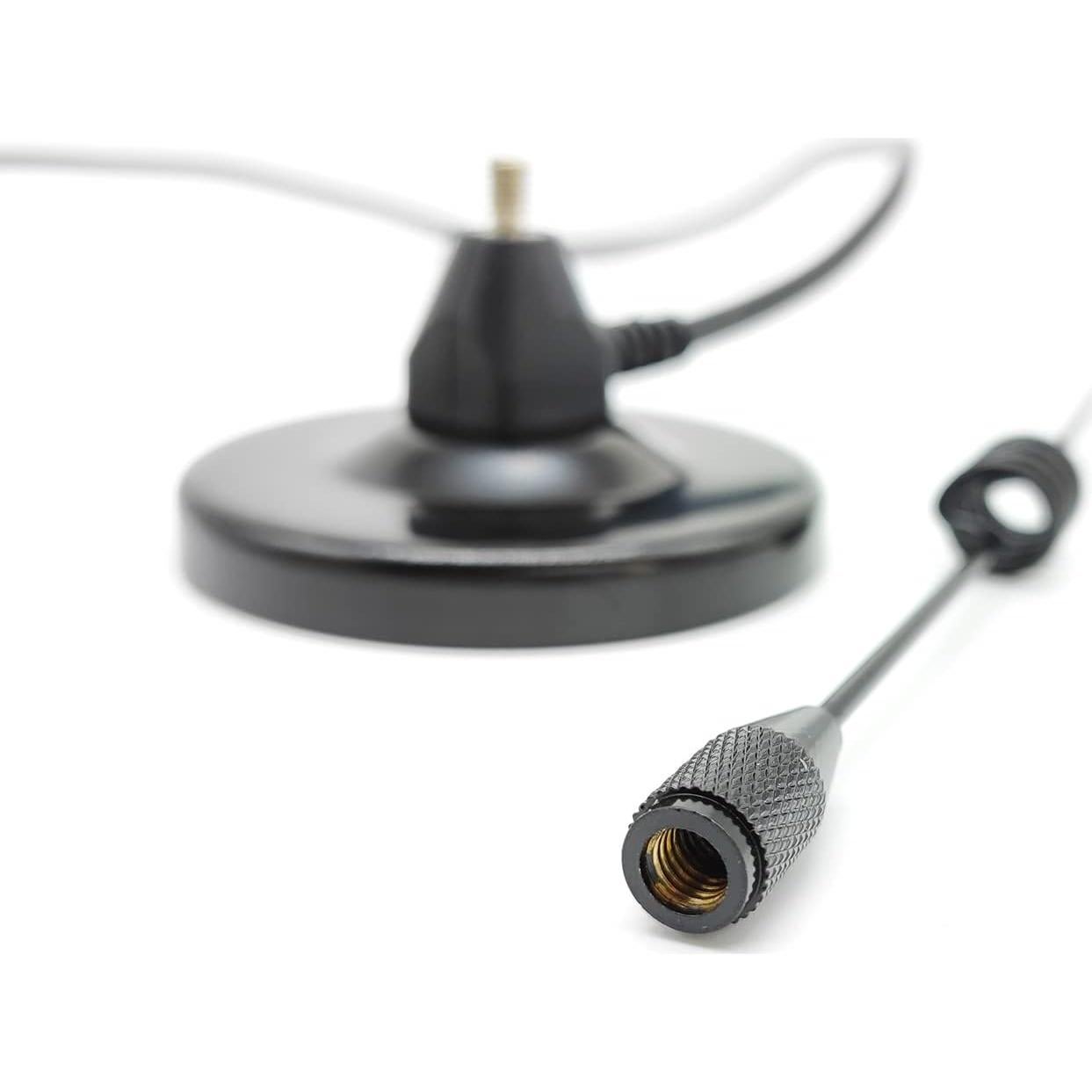 Dualband Antenna 2meter 70cm Mobile VHF/UHF Ham Radio (137-149, 437-480 Mhz) Mag Mount Magnet Base PL-259 Connector, 10 Ft RG58 Cable