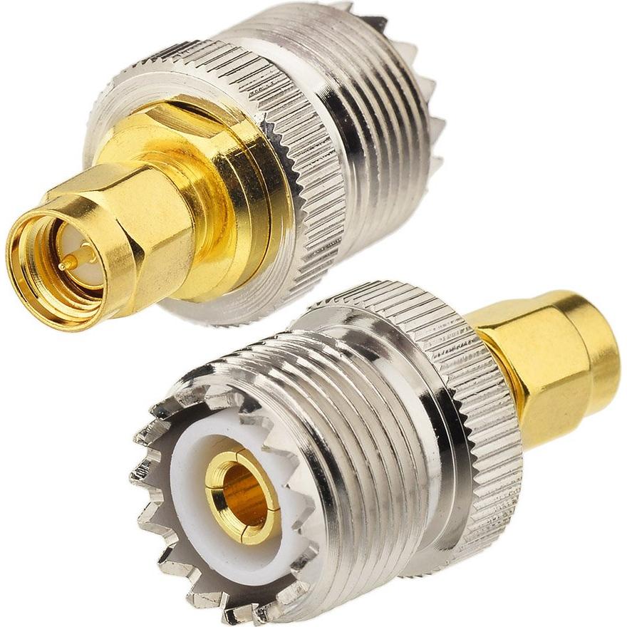 Cable Coaxial RF SMA Macho a UHF Hembra SO-239 1m