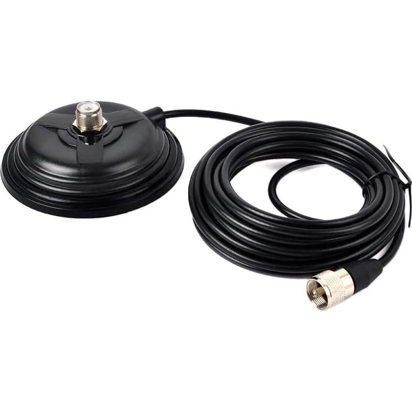 Antena de Radioaficionado HYS TC-110M SO-239 Base Magnética 110mm