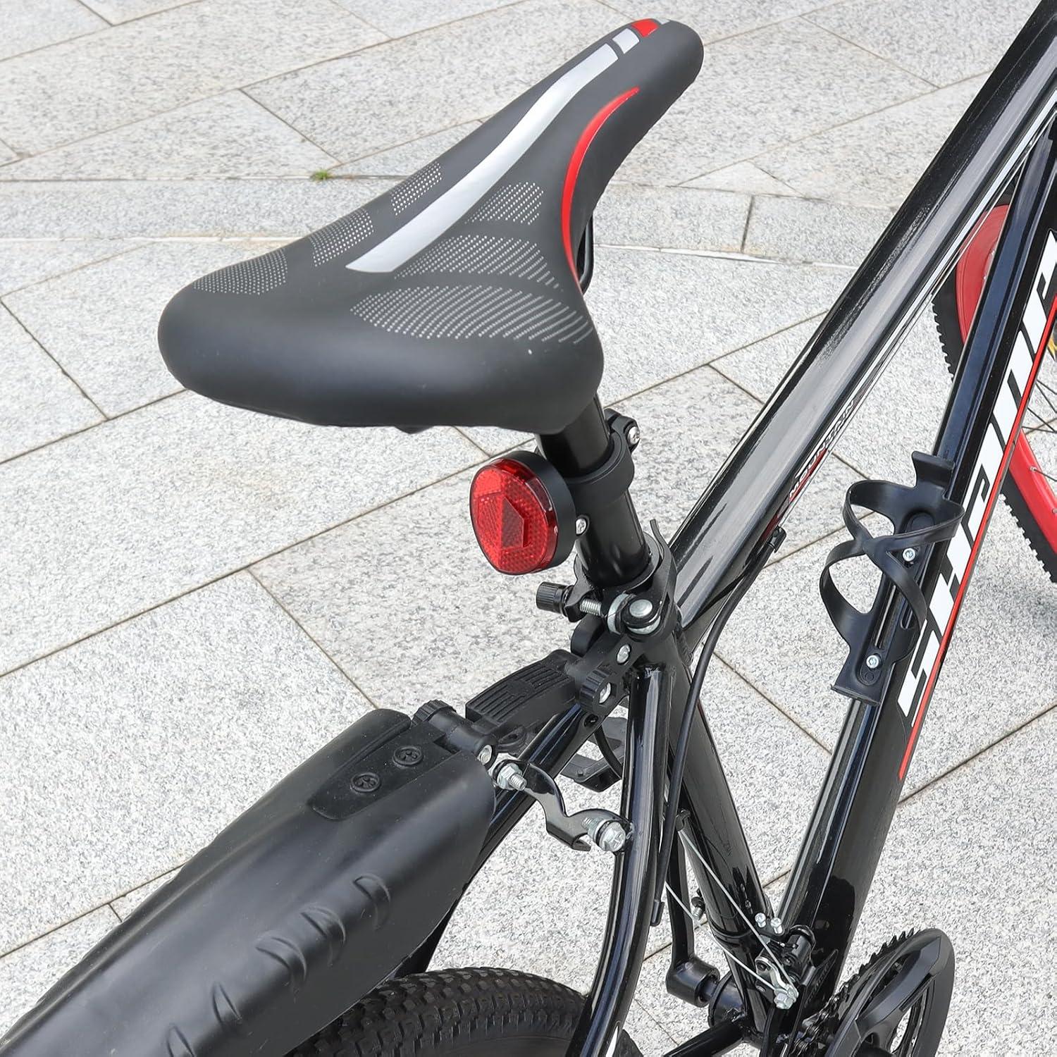 Soporte para bicicleta CQT Airtag con reflector - 1-Pack