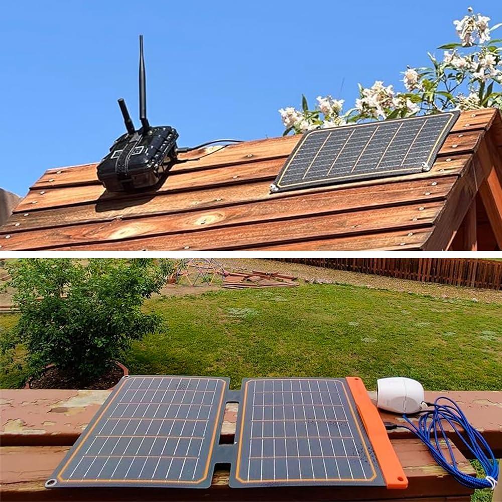 Cargador Solar Plegable 20W FlexSolar USB-C y USB-A