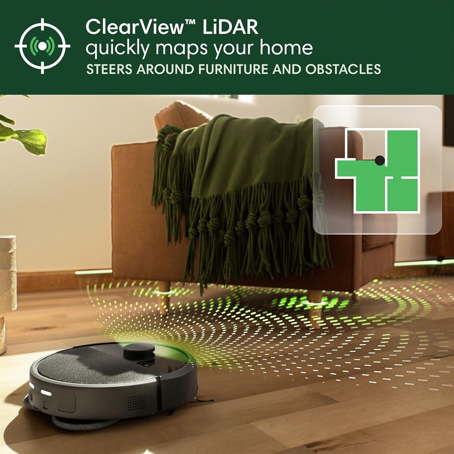 Aspiradora Robot iRobot Roomba Plus 405 Combo con Estación AutoLavado