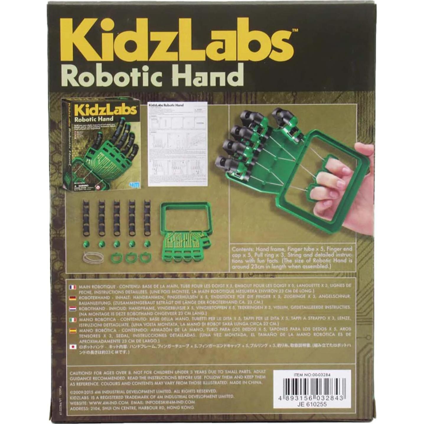 Kit Mano Robótica 4M - Construye y Aprende STEM 23 cm