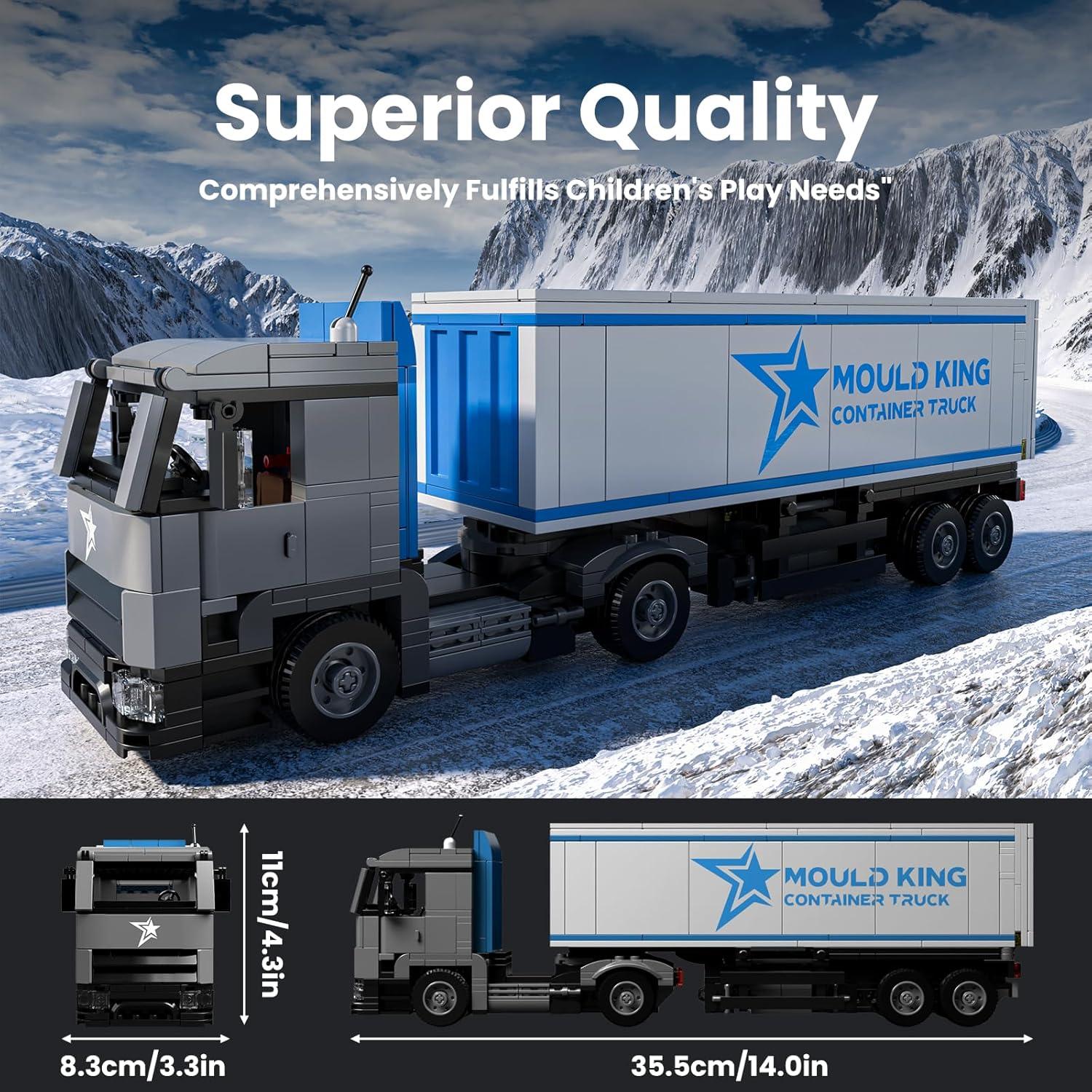 Juego de Construcción Mould King Camión Contenedor 548 Piezas