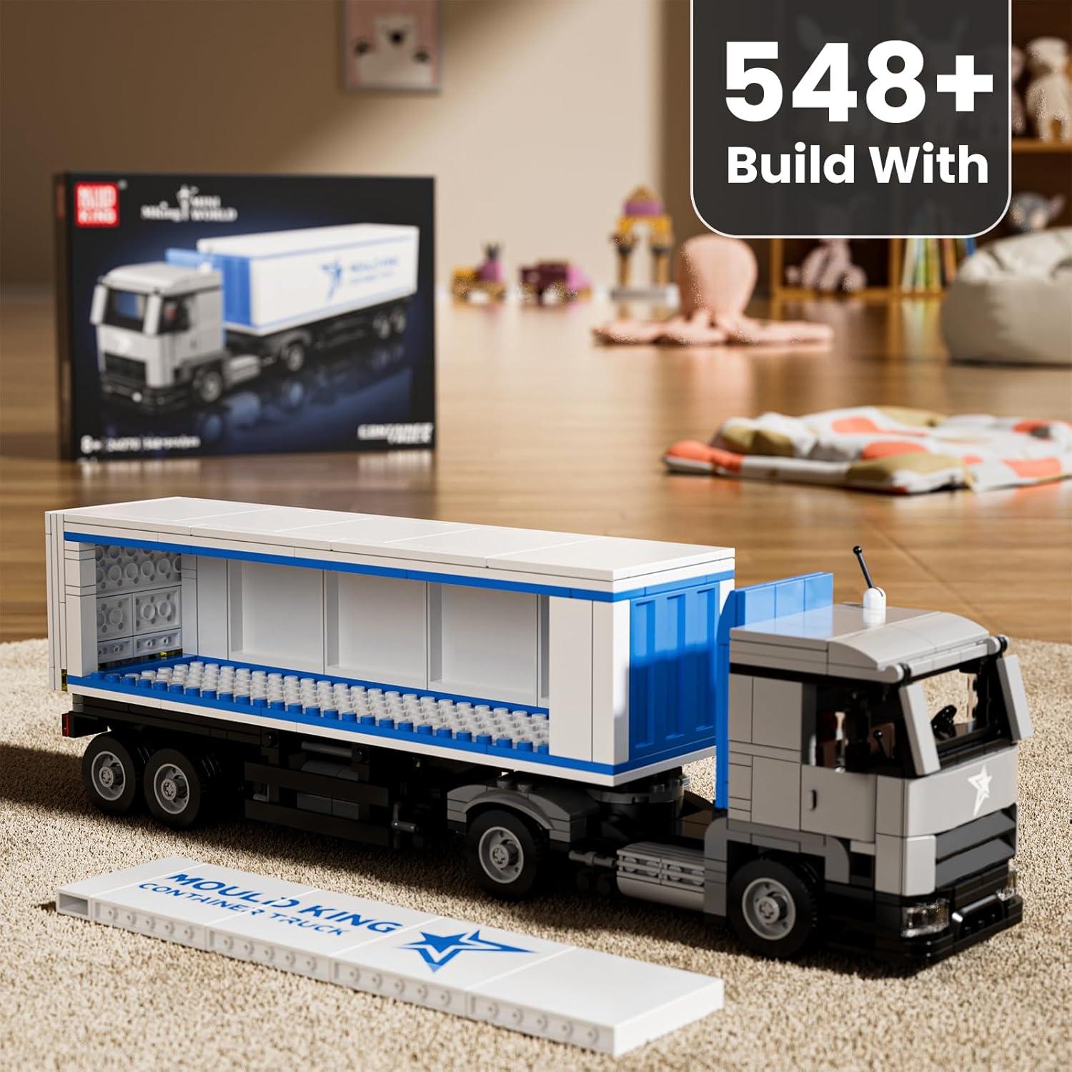 Juego de Construcción Mould King Camión Contenedor 548 Piezas