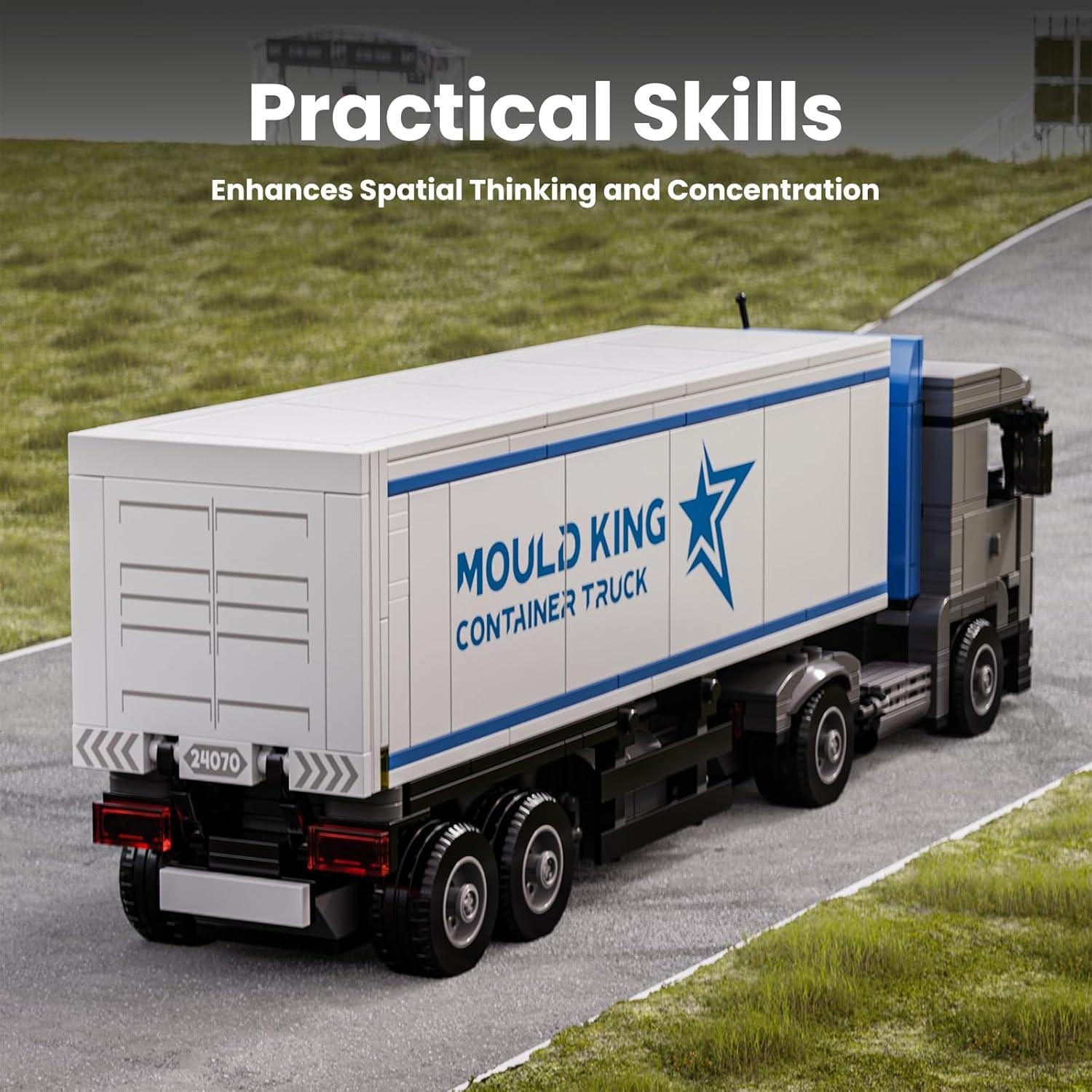 Juego de Construcción Mould King Camión Contenedor 548 Piezas